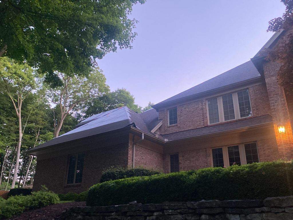 Residential Roofing Installation using GAF Timberline HDZ Barkwood by Nitro Roofing and Construction