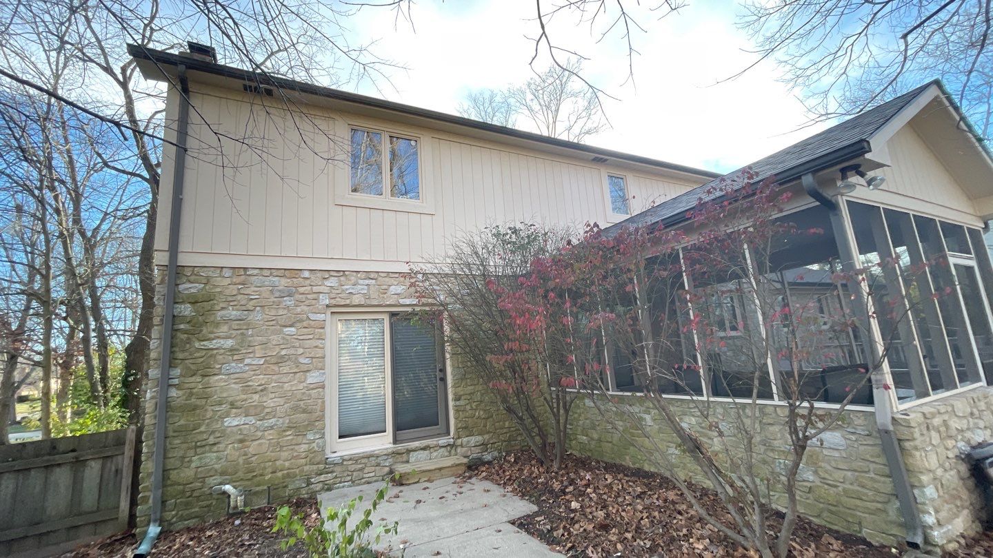 Seabreeze Roof Replacement, Exterior Siding and trim repairs and paint by 317 Roofing & Restorations