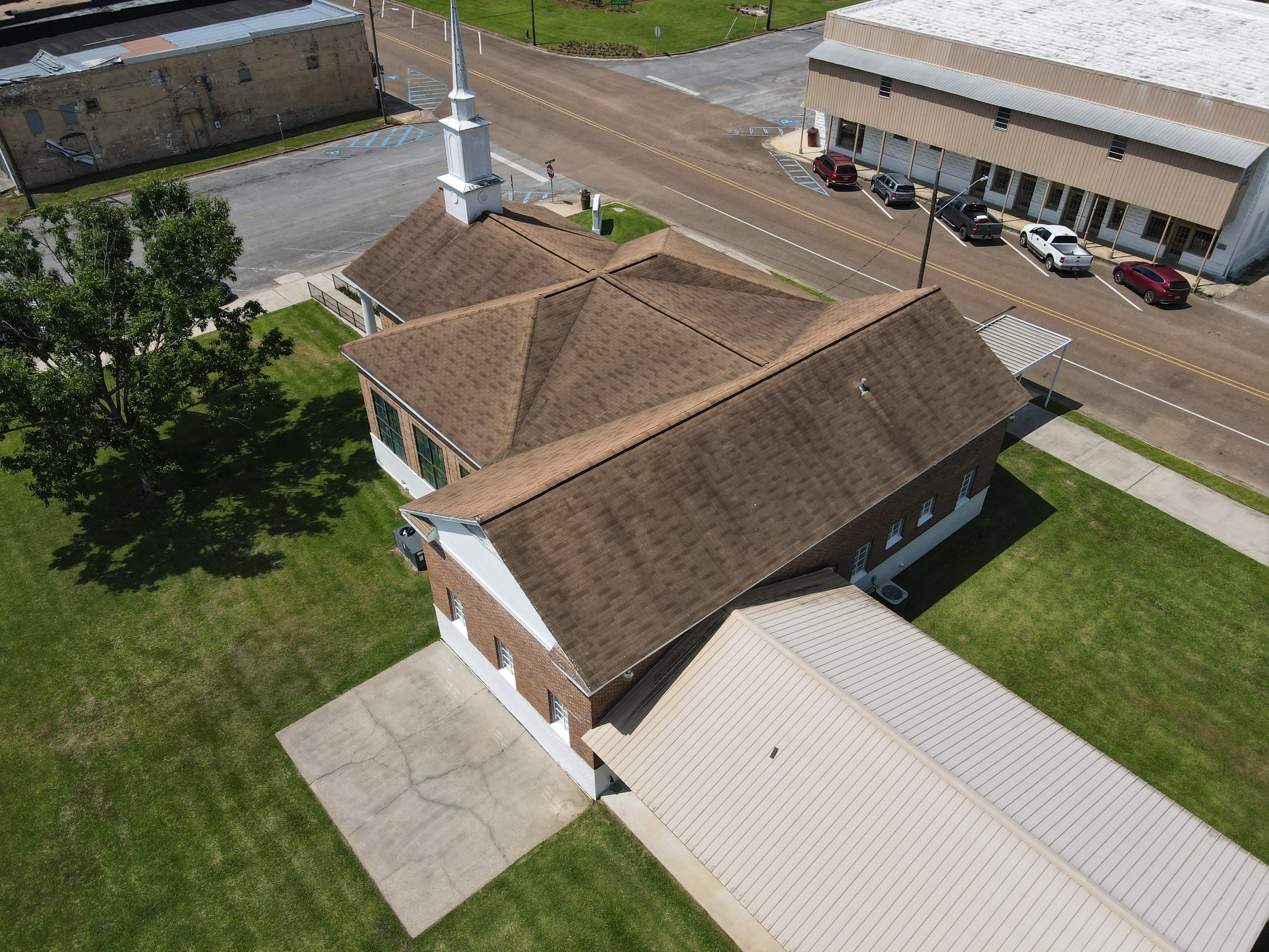 Hickory United Methodist Church by Halo Roofing and Restoration