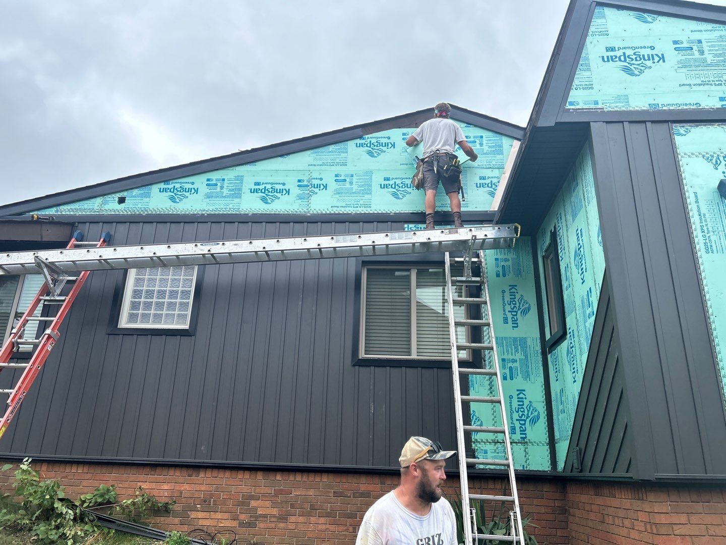 Siding Replacement using Alside 7" B&B by 180 Contractors