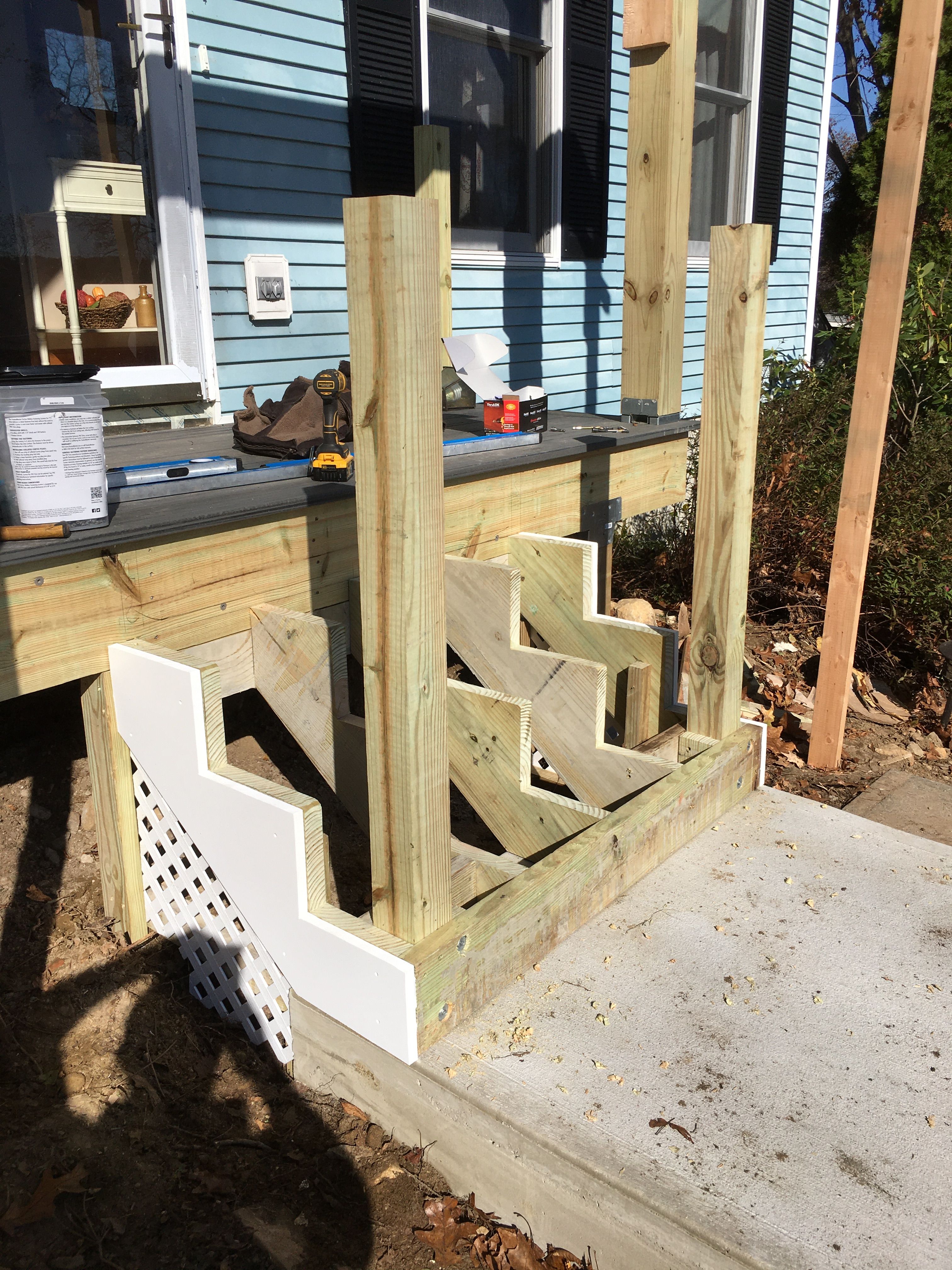 Portico Transformation by DiGiorgi Roofing and Siding Inc
