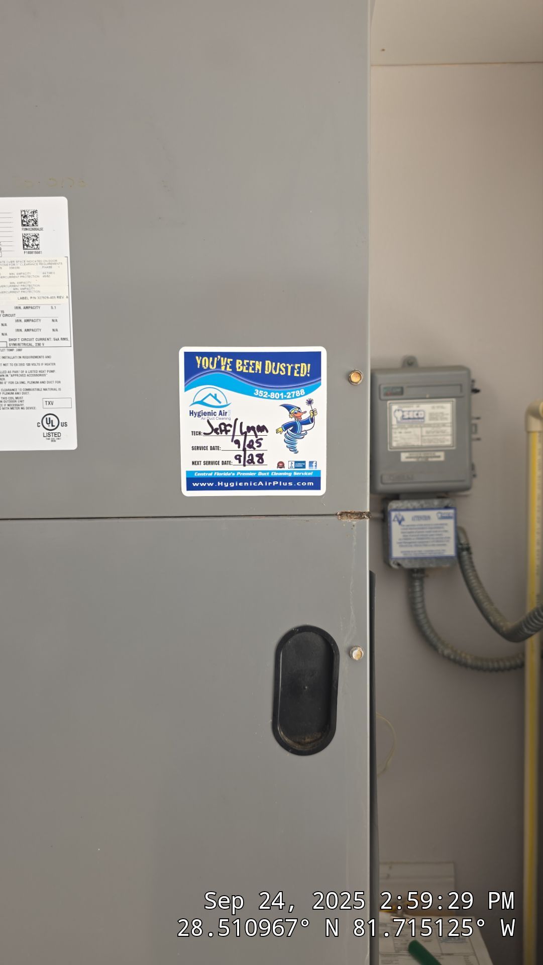 Boot Repair, Air Duct and Dryer Vent Cleaning in Clermont by Hygienic Air, Inc