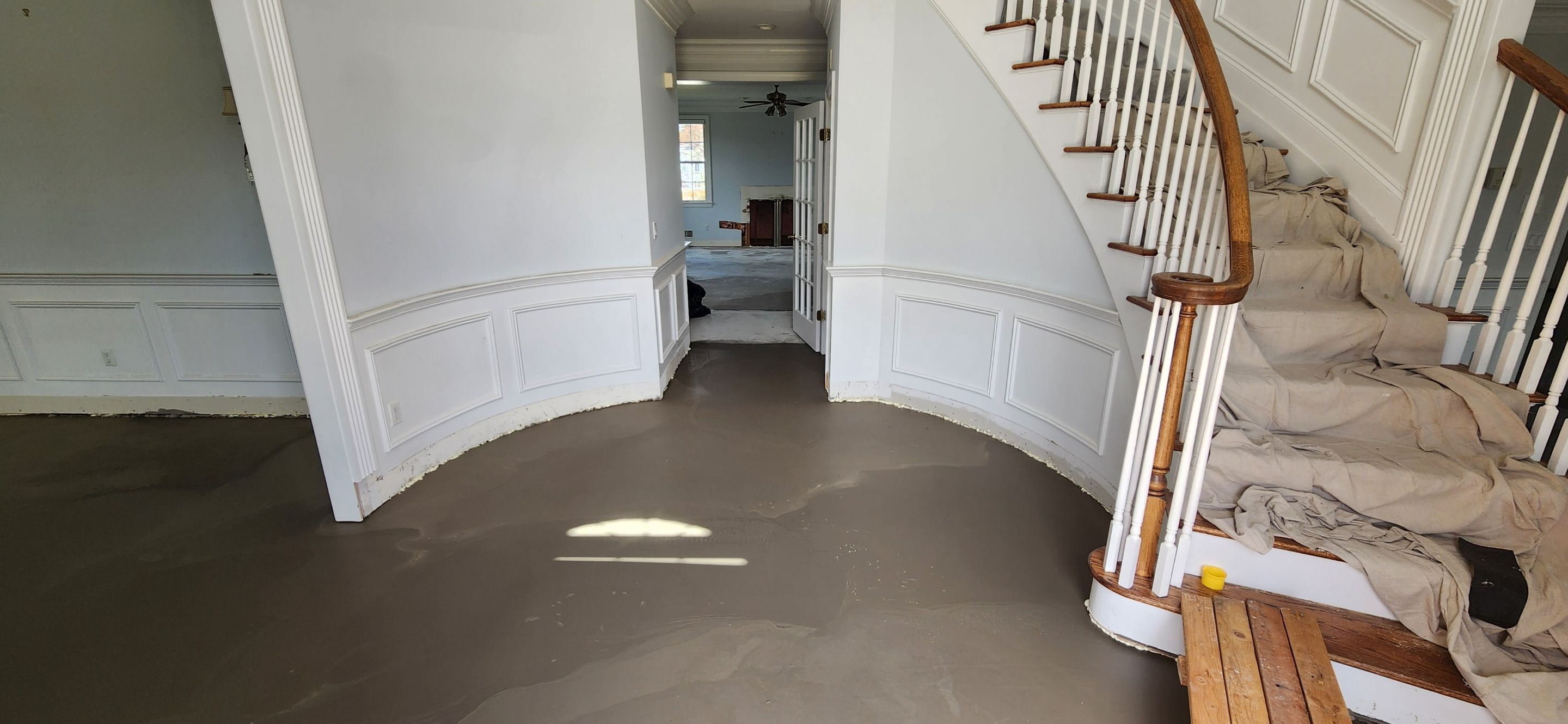 Large Format Tile Installation by Footprints Floors Morristown