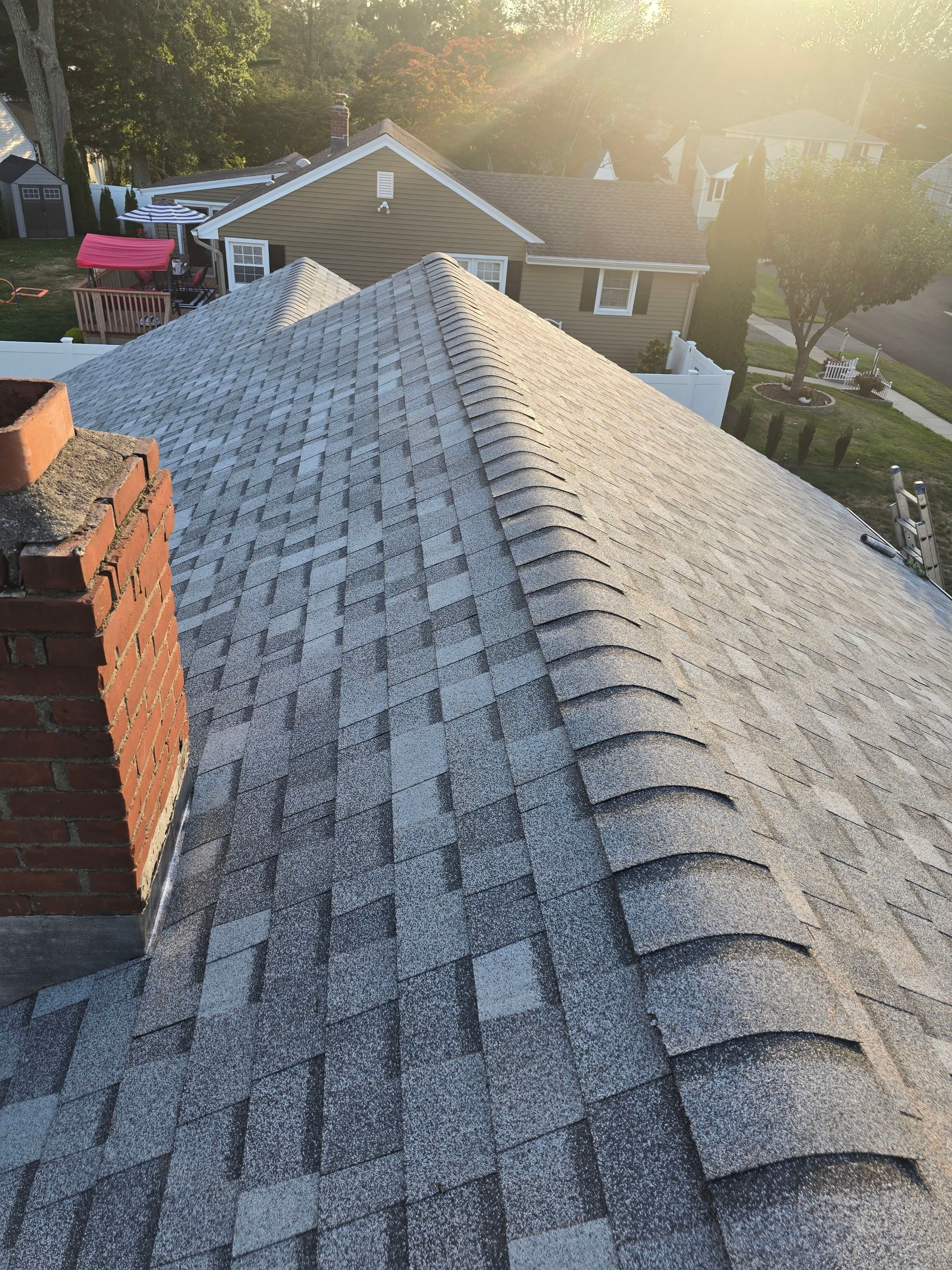 Residential Roofing Installation using Owens Corning TruDefinition Duration Sierra Gray by A Plus Exterior