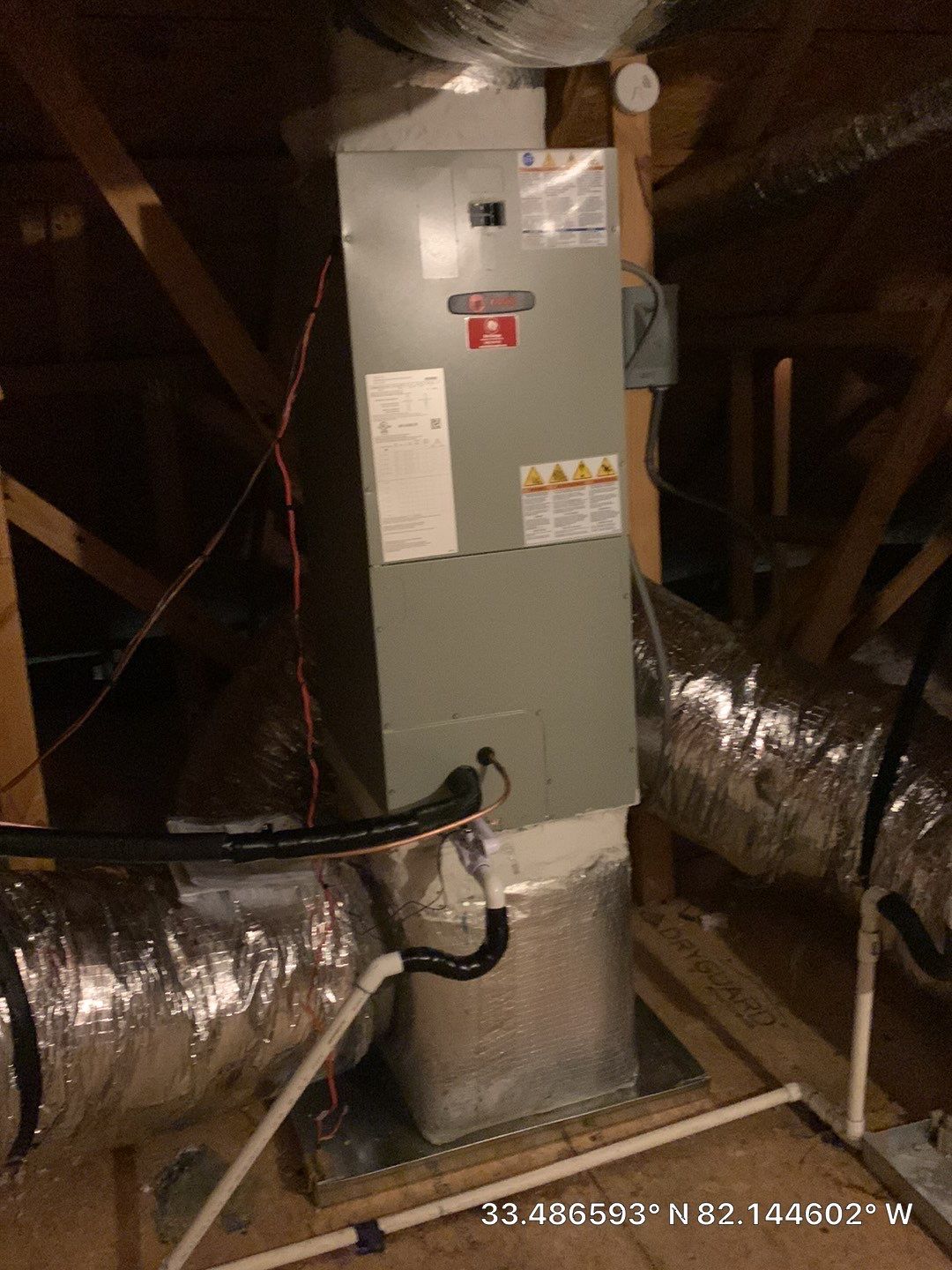 Split Heat Pump System Upgrade w/New Refrigerant Lines by Doc Savage Heating and Air