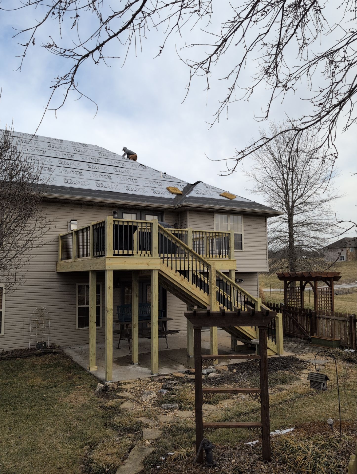 Roof Replacement & Seamless Gutters in Ozark by Table Rock Design + Build