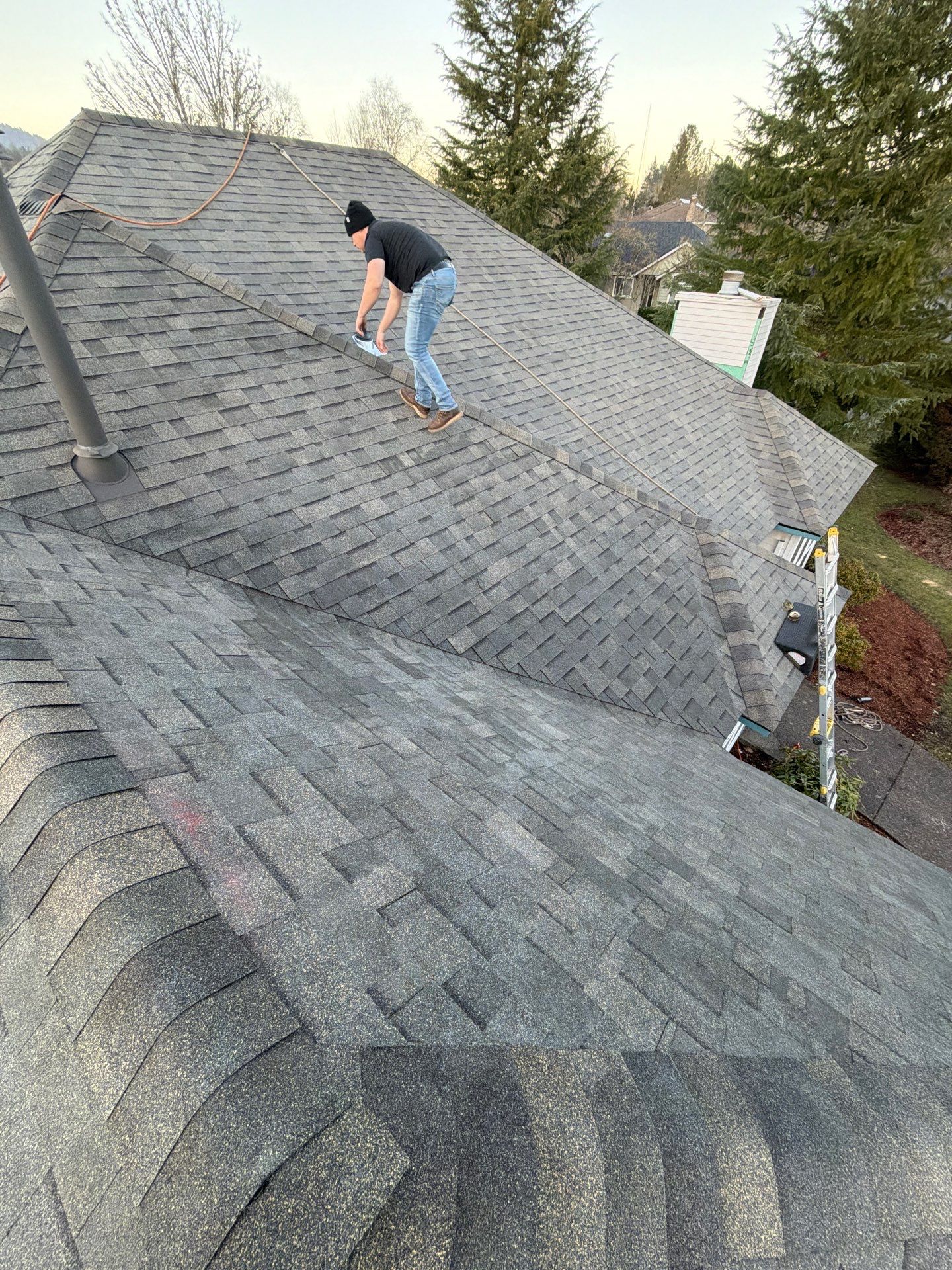 Project in Corvallis, Oregon by Eagle Point Roofing
