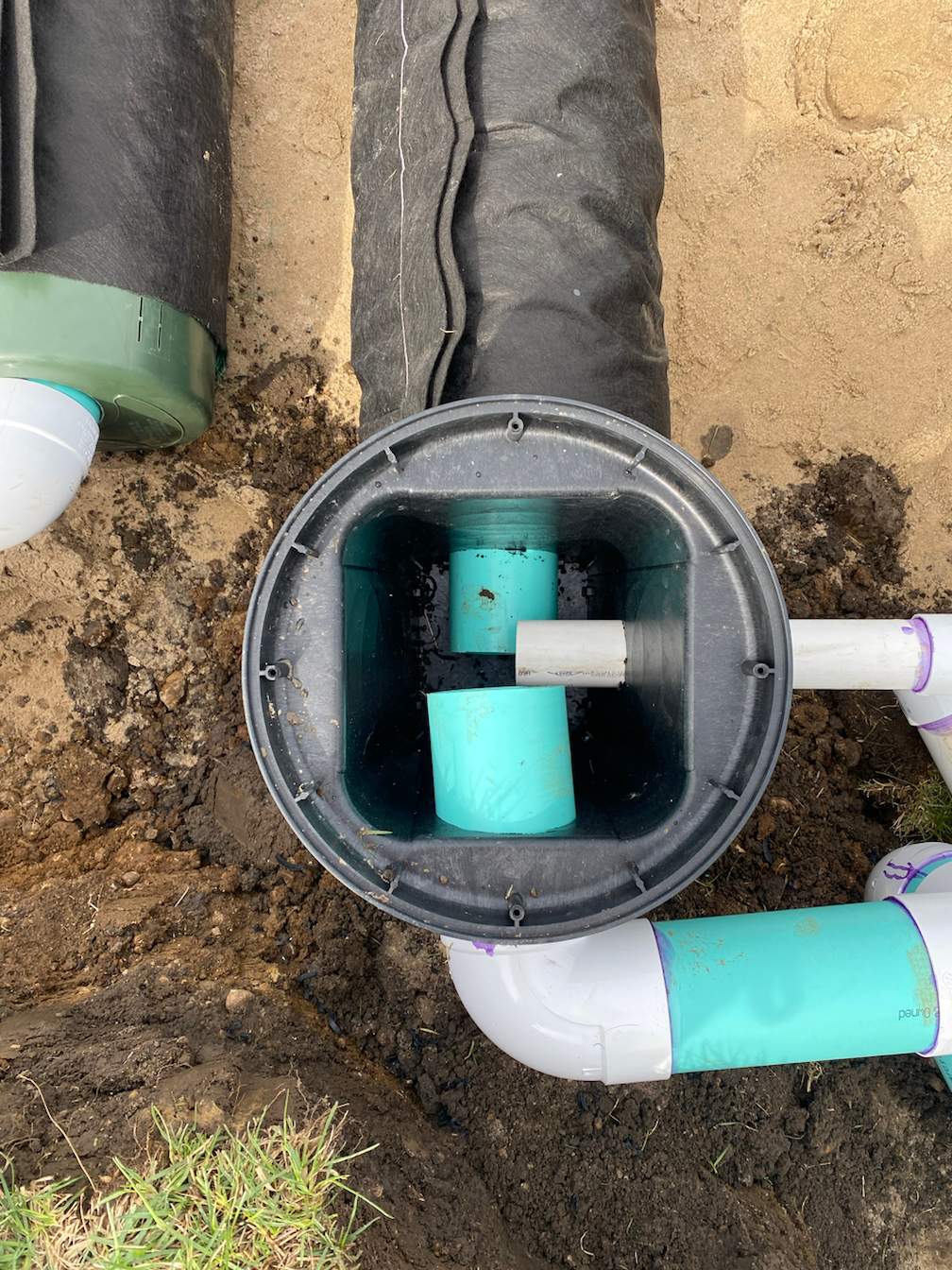 AES Prseby Mound System Installation using IM 1060 Plastic Tank by Allied Water Services