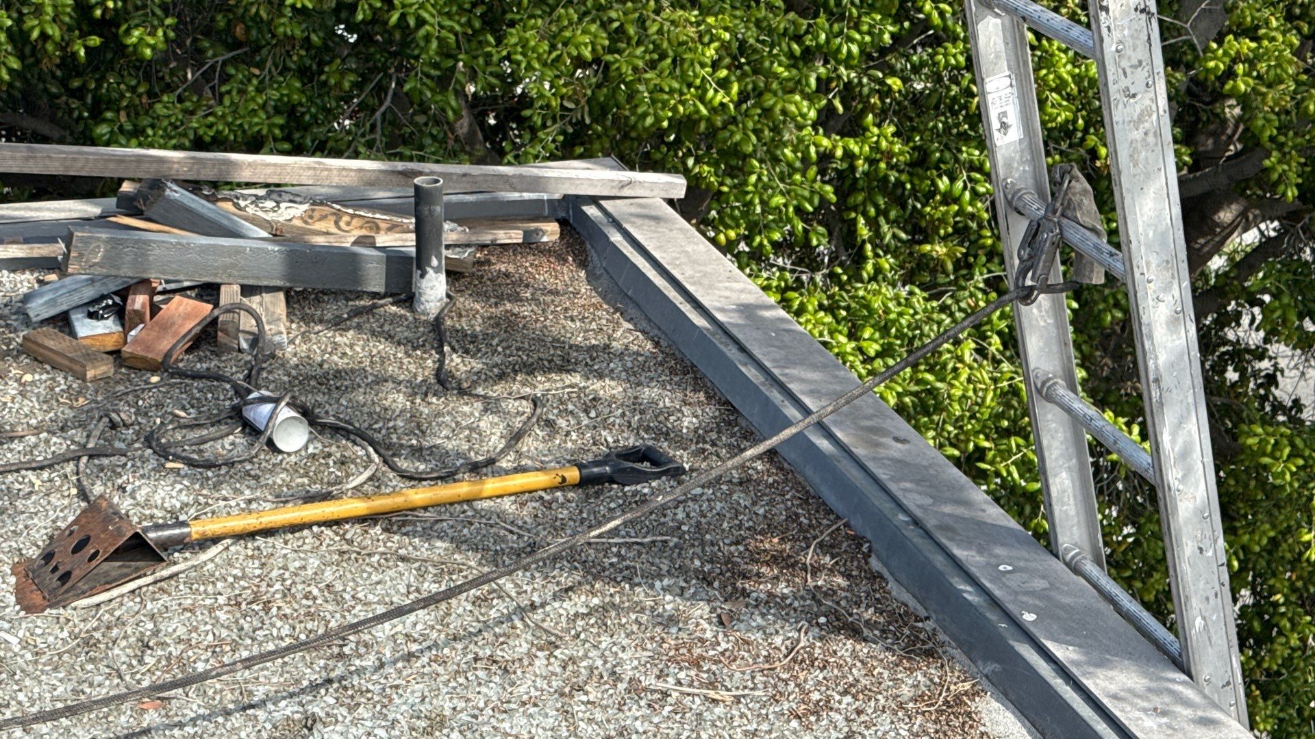 Residential Roofing Installation using Polyglass Torch Down Roofing System by Hull Brothers Roofing