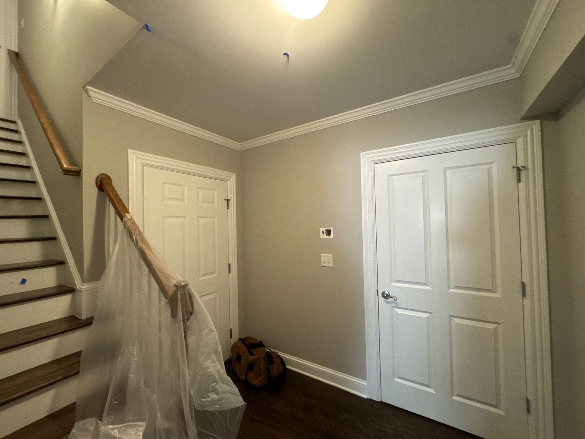 Interior Home Painting and Crown Molding Update in Atlanta by Swift Home Renovations