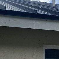 24ga 1.5" Mechanical Seam Dark Bronze  by Total Roofing System The Metal Roof Experts