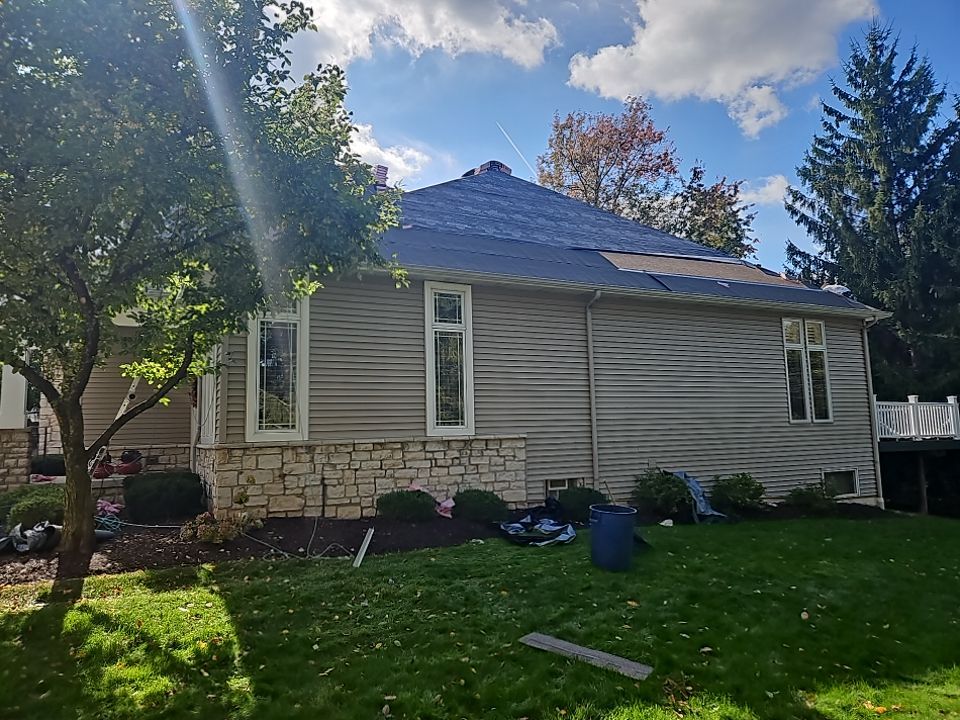 Residential Roof Replacement using Owens Corning Duration, Driftwood by Absolute Roofing and Construction
