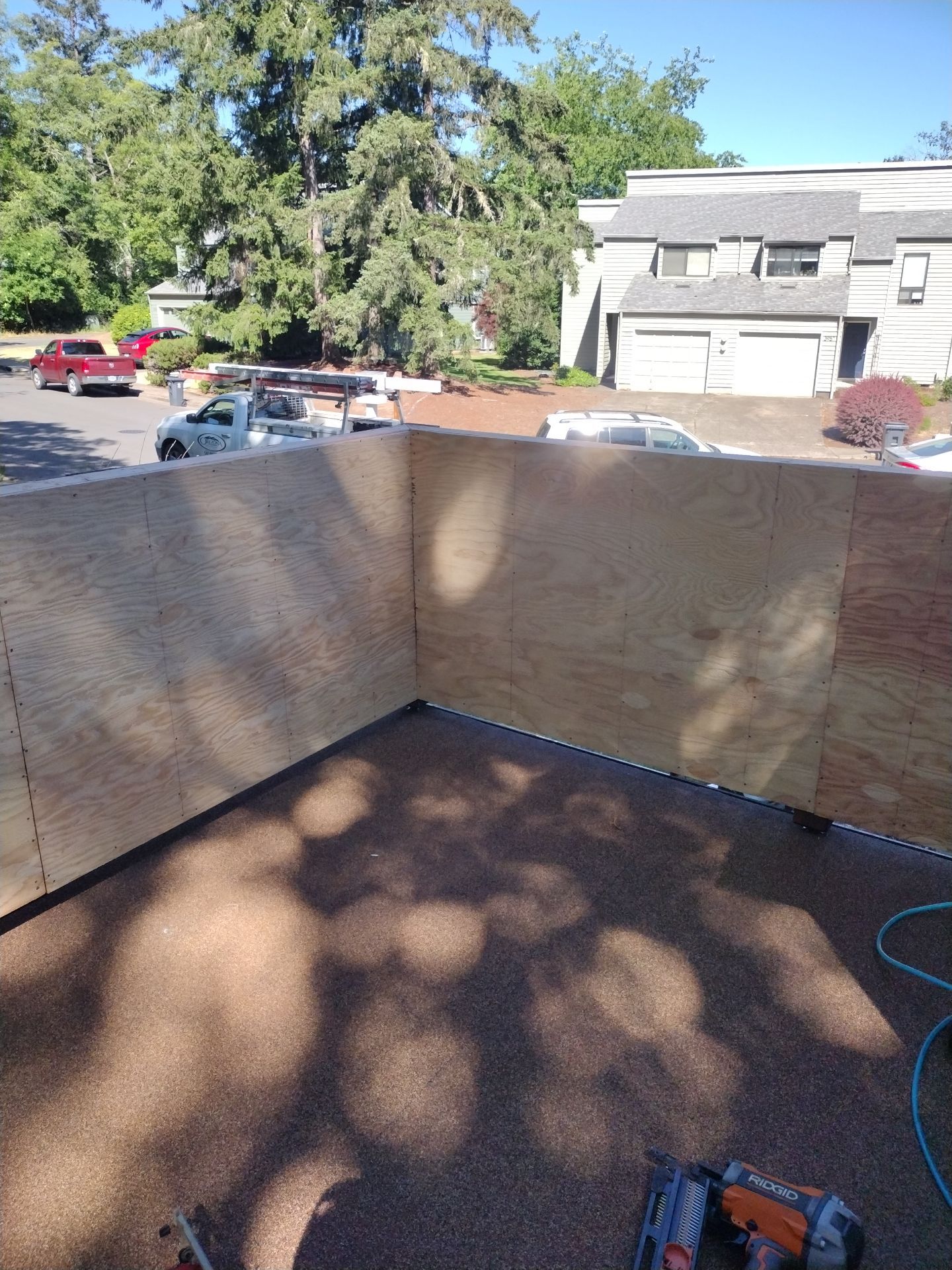 Residential Deck Replacement  using Certainteed Flintlastic SA Cap by Orezona Building & Roofing Company, Inc.