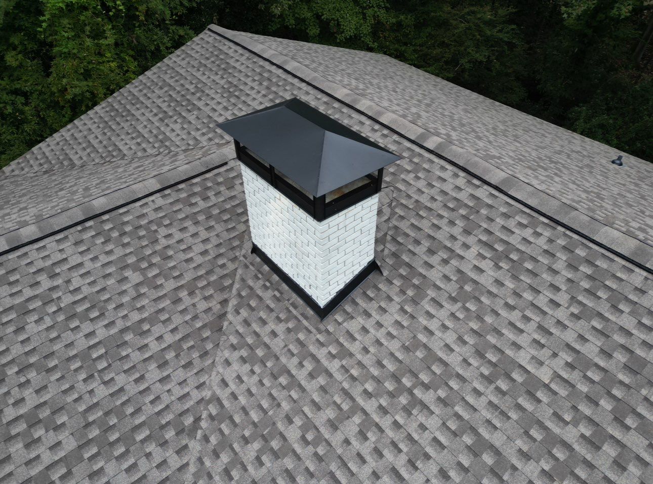 Kings Point Dr Roof & Chimney Cap Replacement by Dom Roofing & Restoration