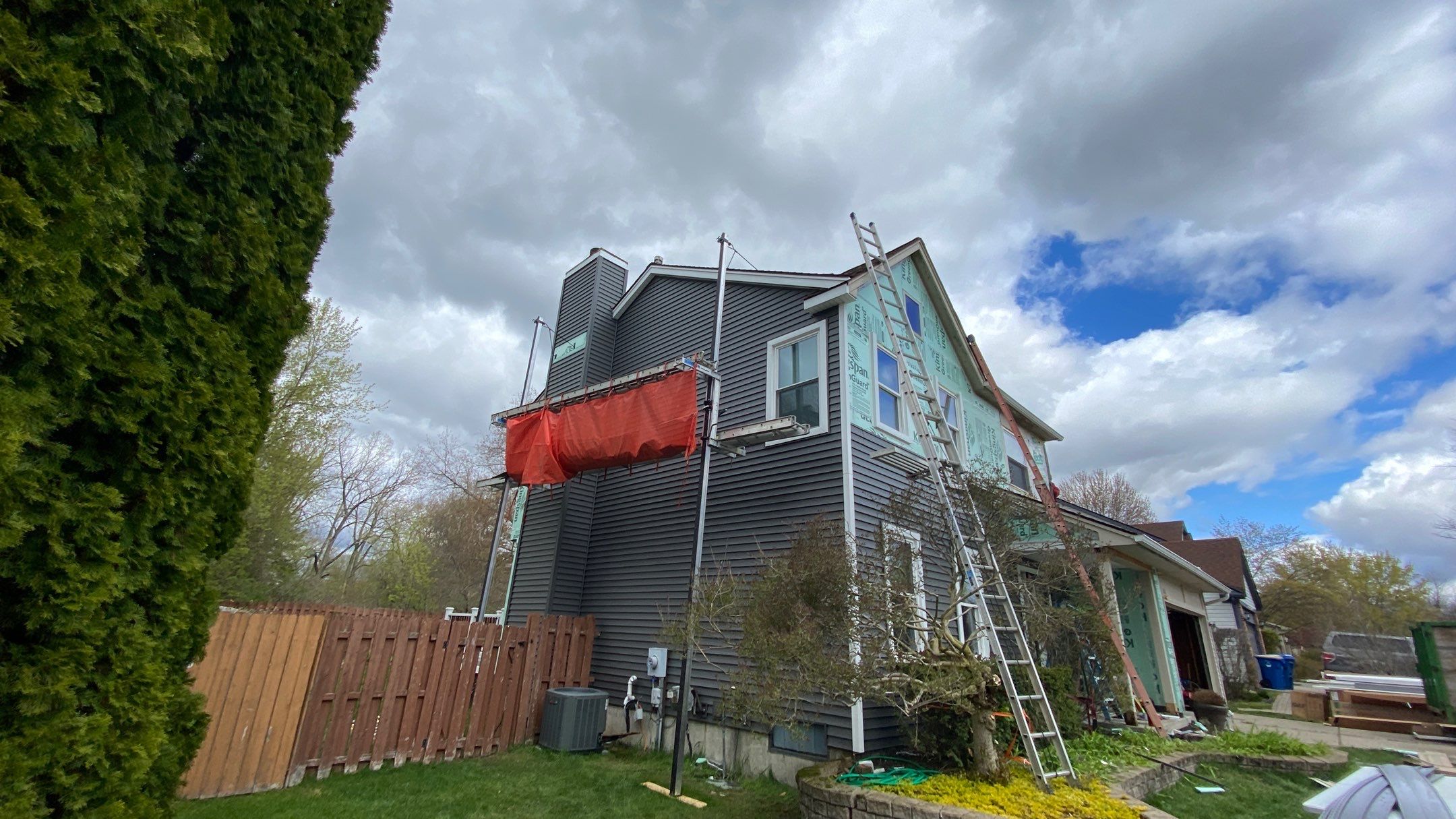 Siding Replacement using CertainTeed Restoration Classis D4 by 180 Contractors