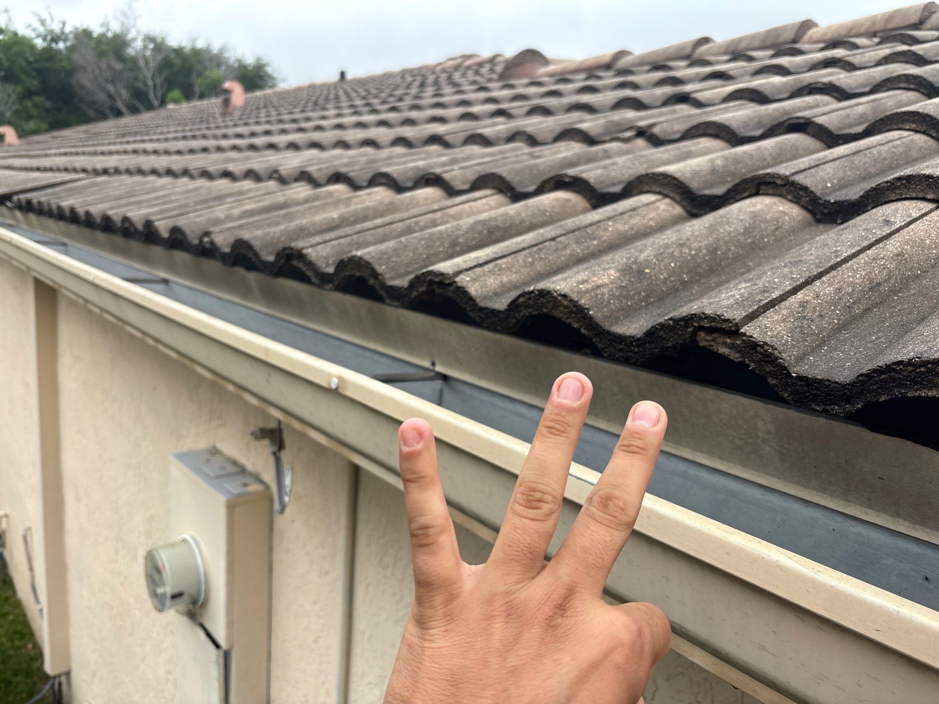 Residential Concrete Tile Roof Replacement and Deck Repair in Miramar by Aastro Roofing