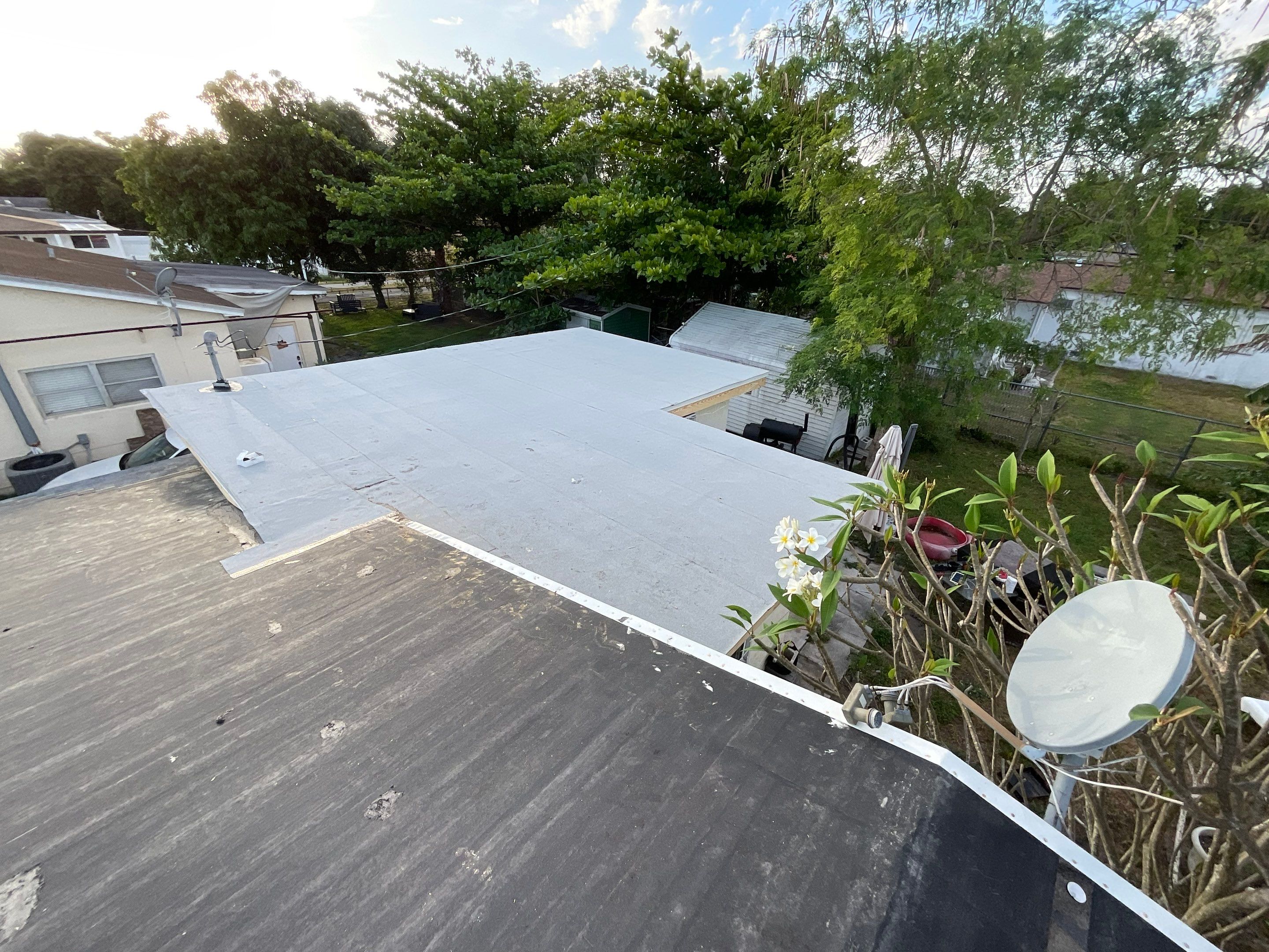 Beautiful Blue Shingle Re-Roof in Hollywood! by First Due Roofing