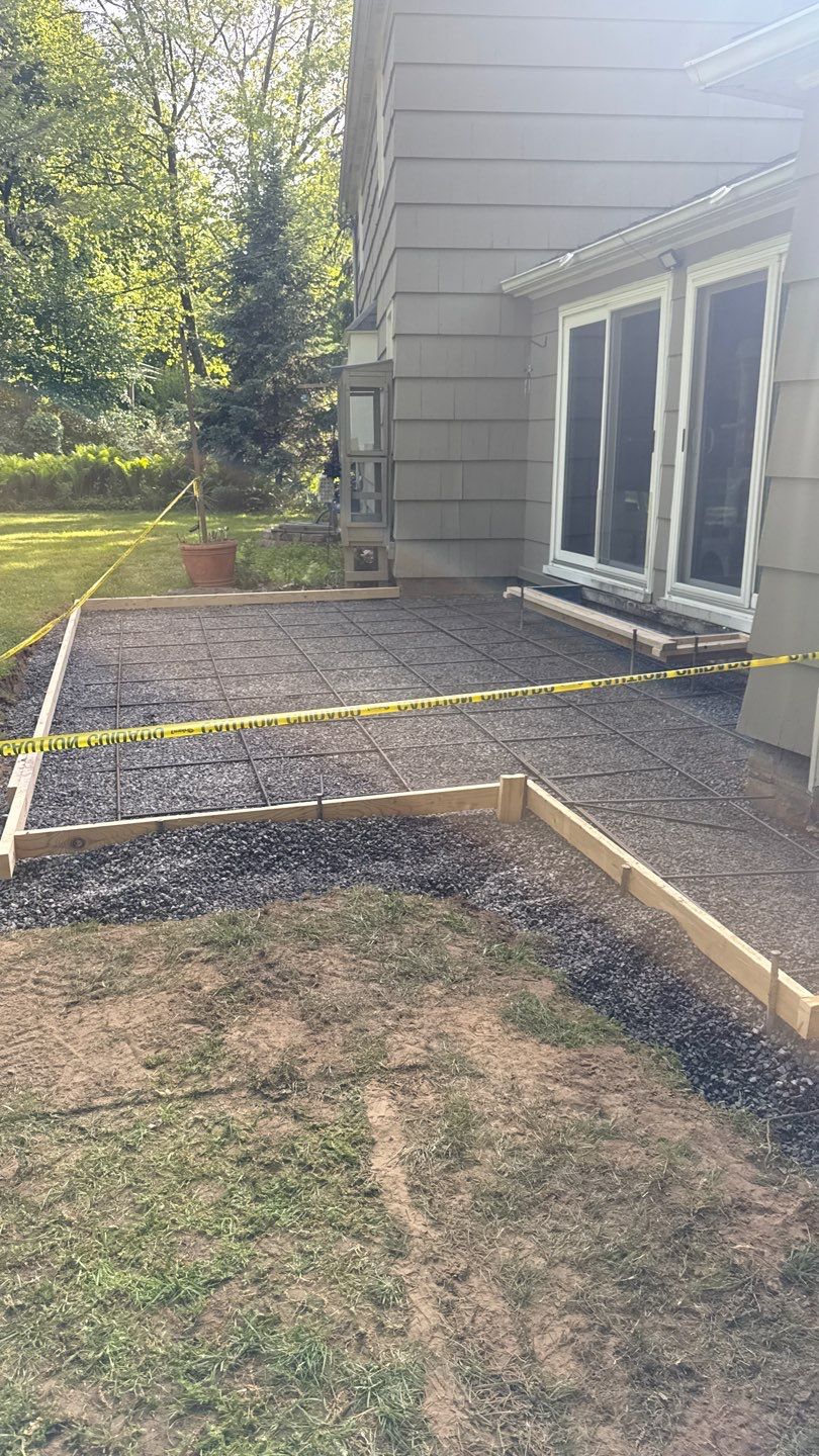 Webster Oxford Slate Patio by NG Masonry & Construction LLC