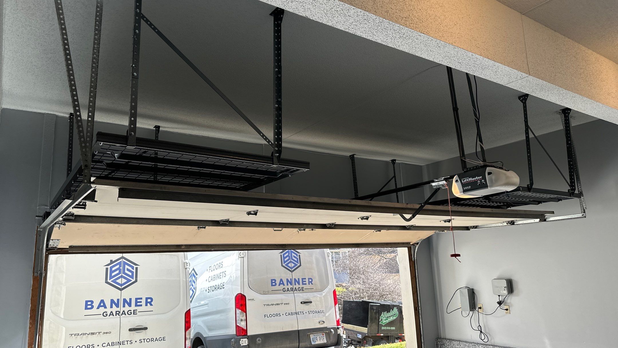 Mike G. had an amazing garage transformation  by Banner Garage