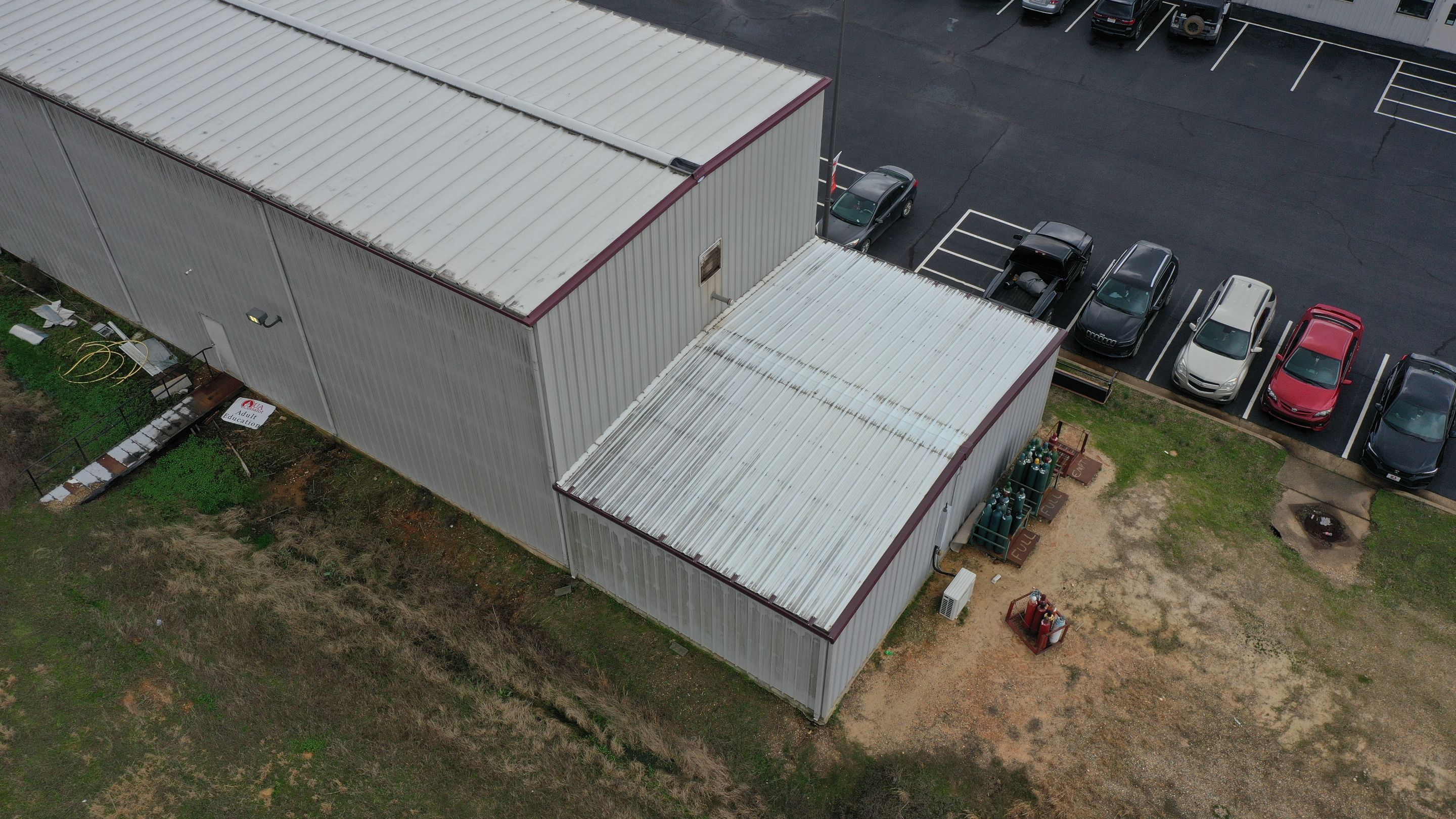 U of A Welding Shop by Hostetler Roofing