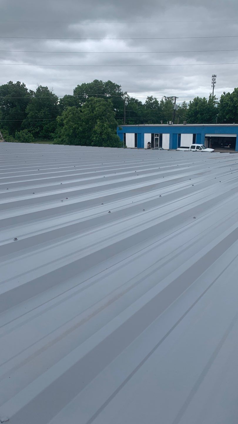 Foam & Metal Roof Restoration – Thermo Sensors (Garland, TX) by All Star Roofing LLC