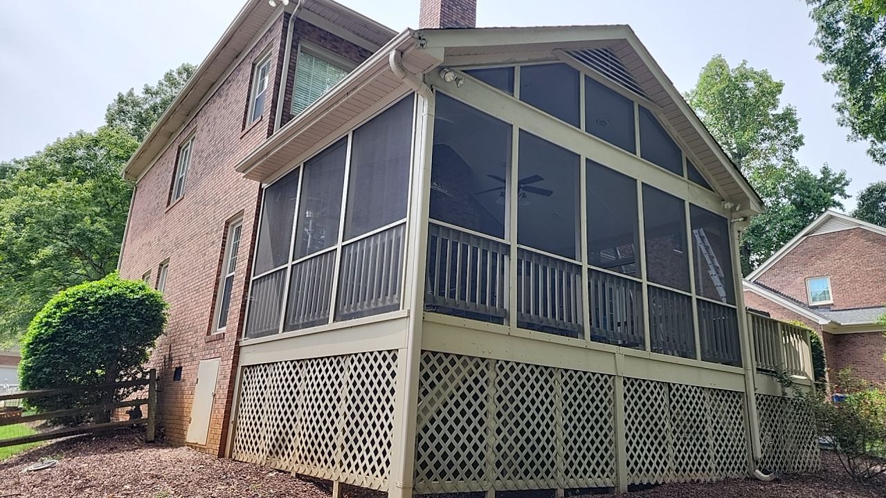 House Wash using cleaner by Power Wash Masters LLC