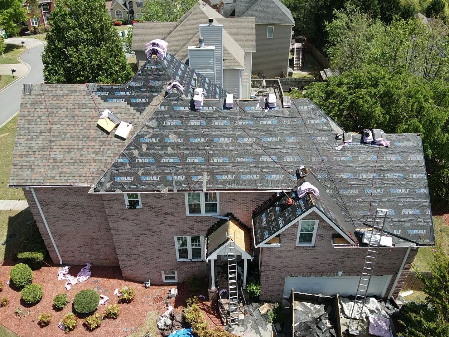 Residential Roofing Installation using Owens Corning by Inspector Roofing and Restoration