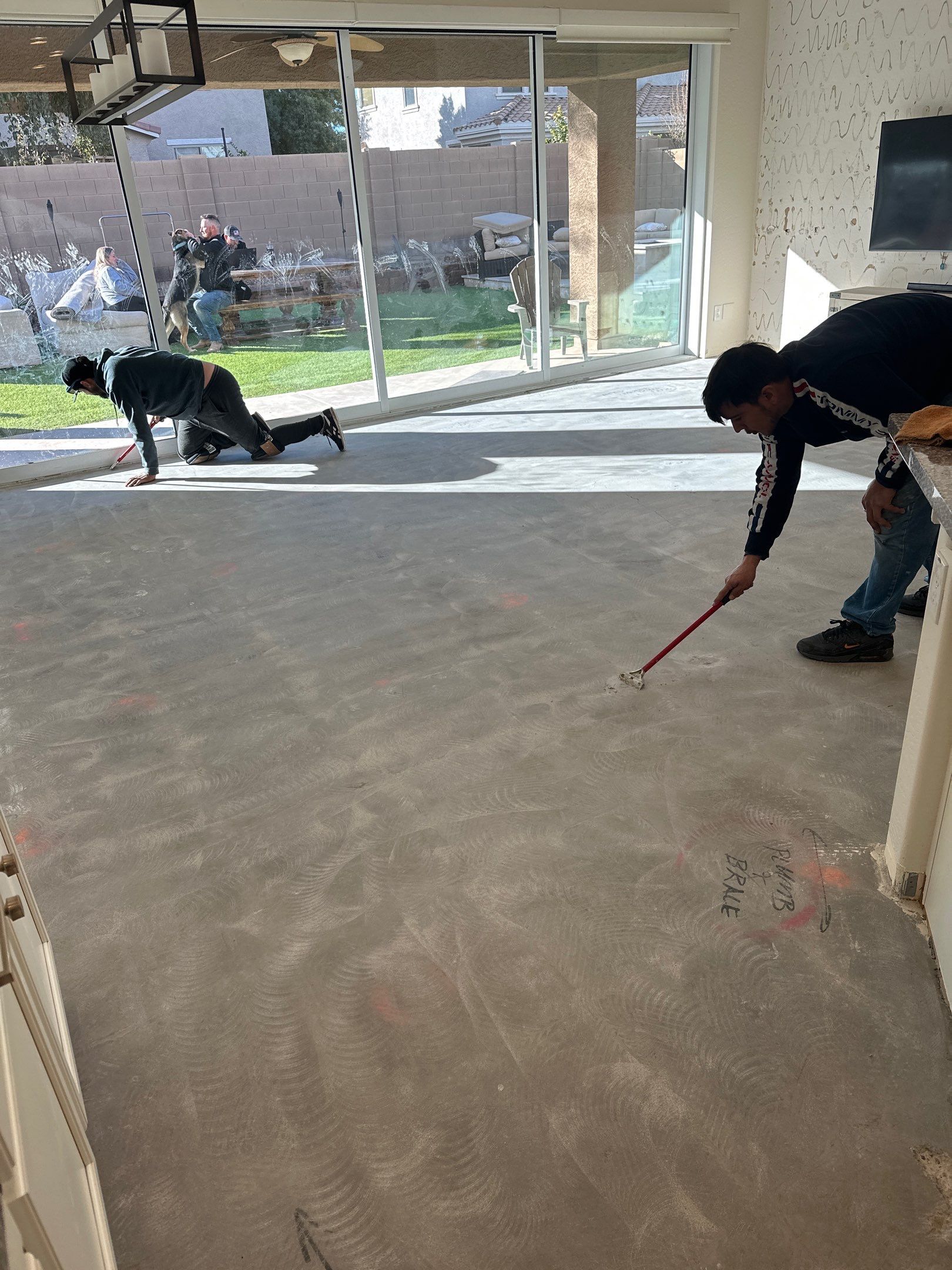 Flooring Installation using Luxury Vinyl Plank by Footprints Floors of Chandler 