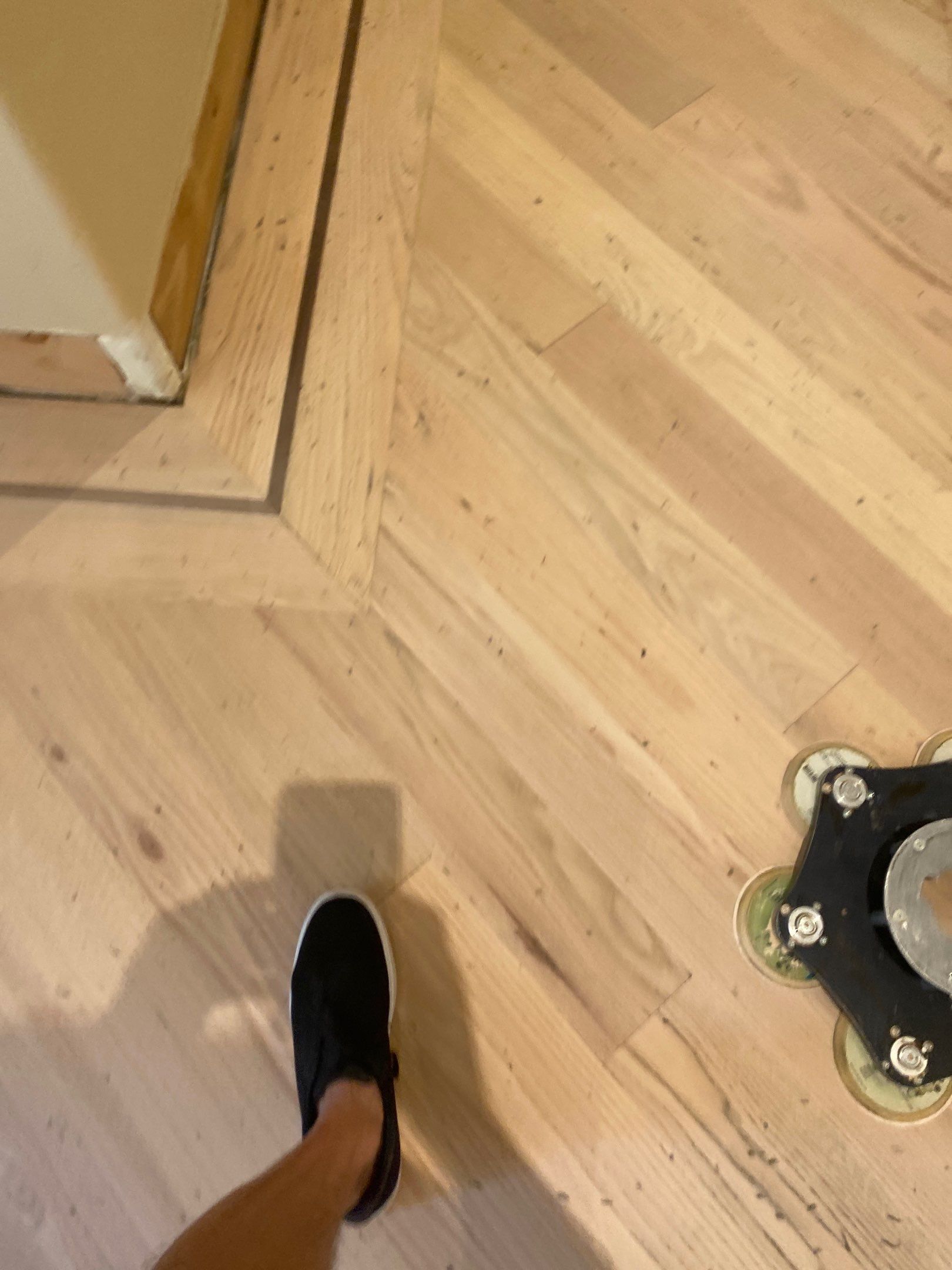 Flood damaged floor repair by Footprints Floors South Sacramento