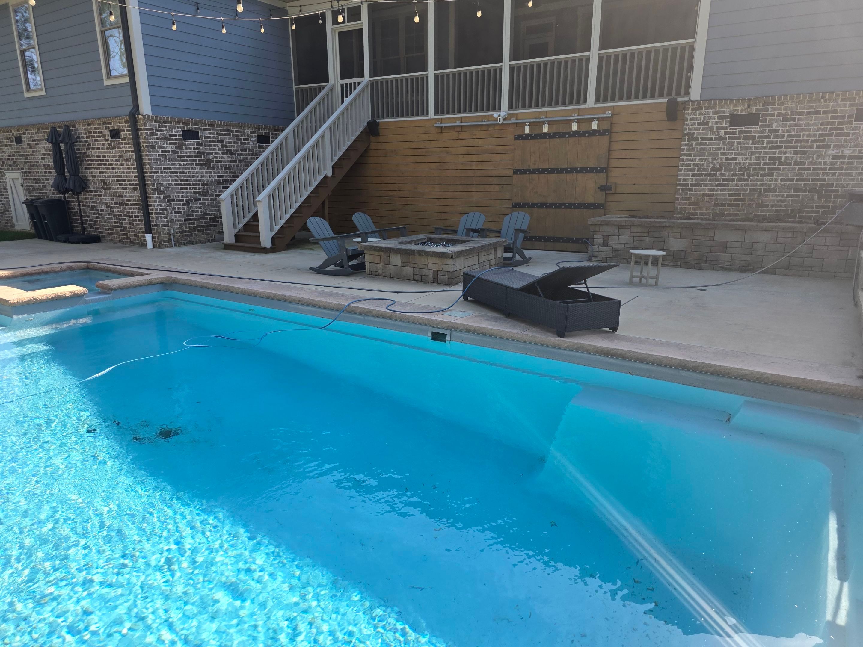 Pool Deck And Verticals Transformation by Elite Floor Solutions