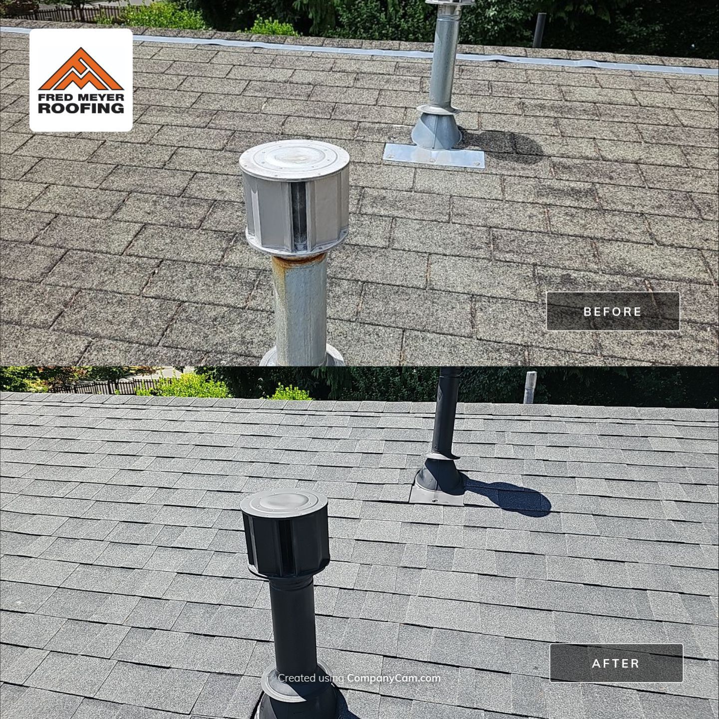 Roof Project in Kirkland by Fred Meyer Roofing