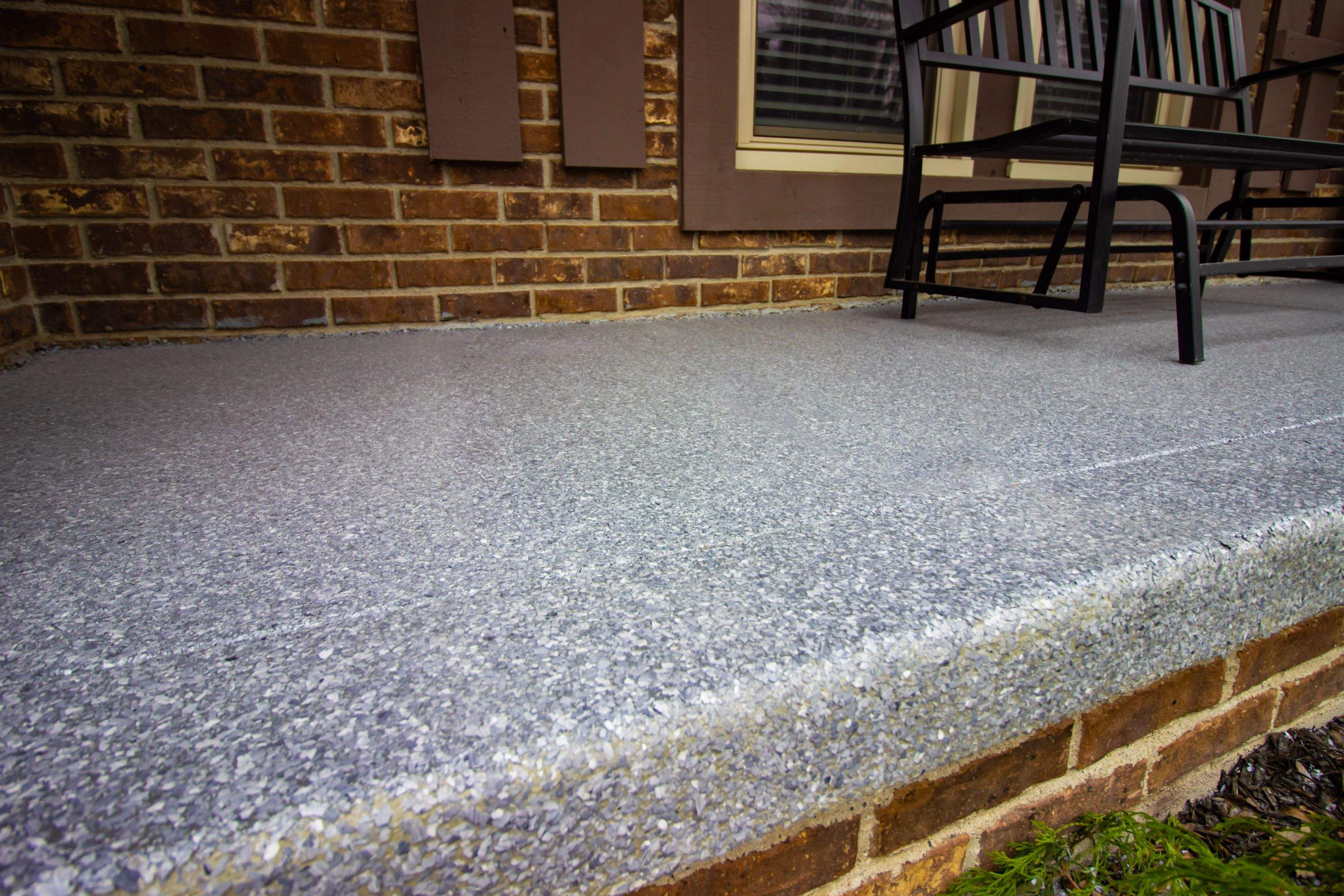 Patio Installation using Granite by Your1DayFloor.com