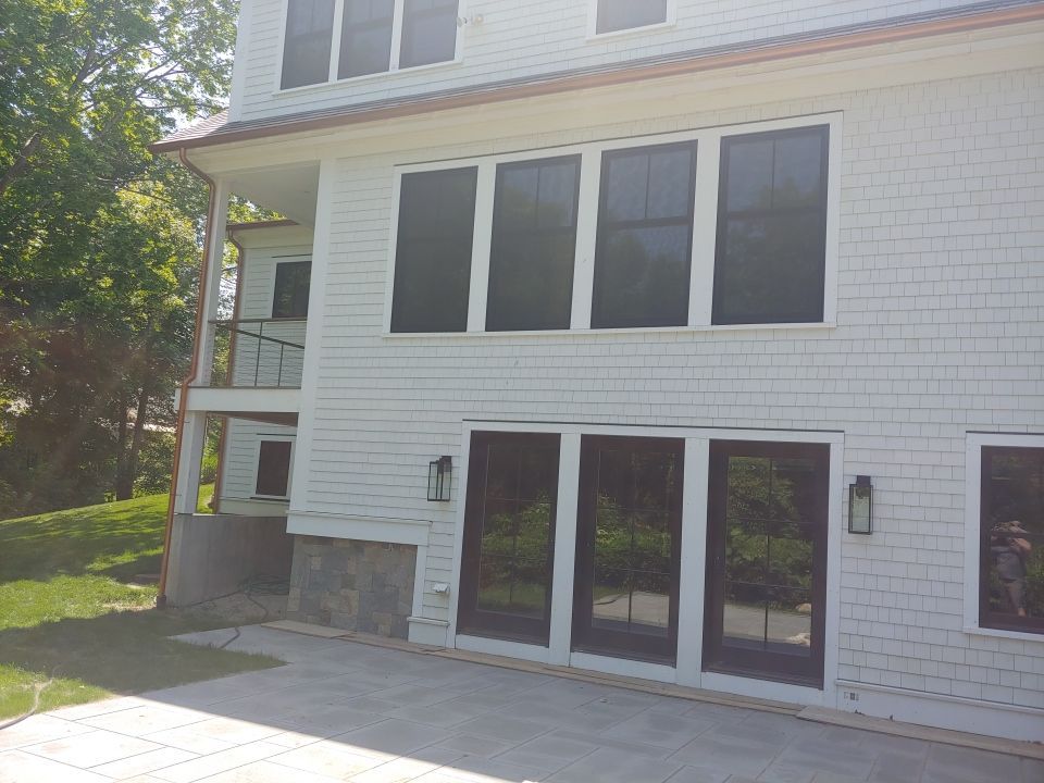 Plymouth, MA Gutter Installation using Coppertone Half Round Aluminum Gutter by Gutter Pro Enterprises