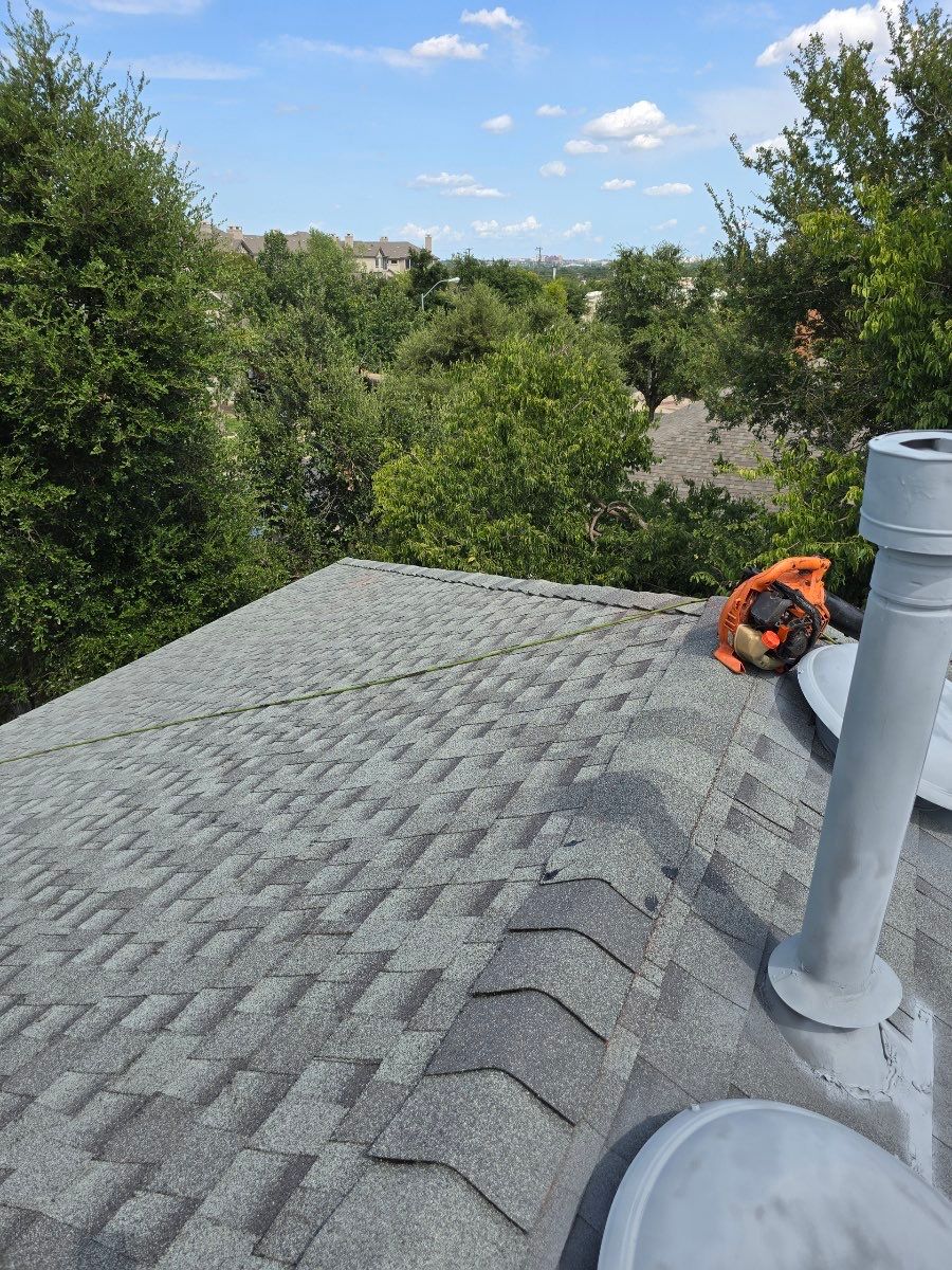 GAF Timberline HDZ Roofing Replacement and Fascia Restoration in Round Rock by Caliber Restoration LLC