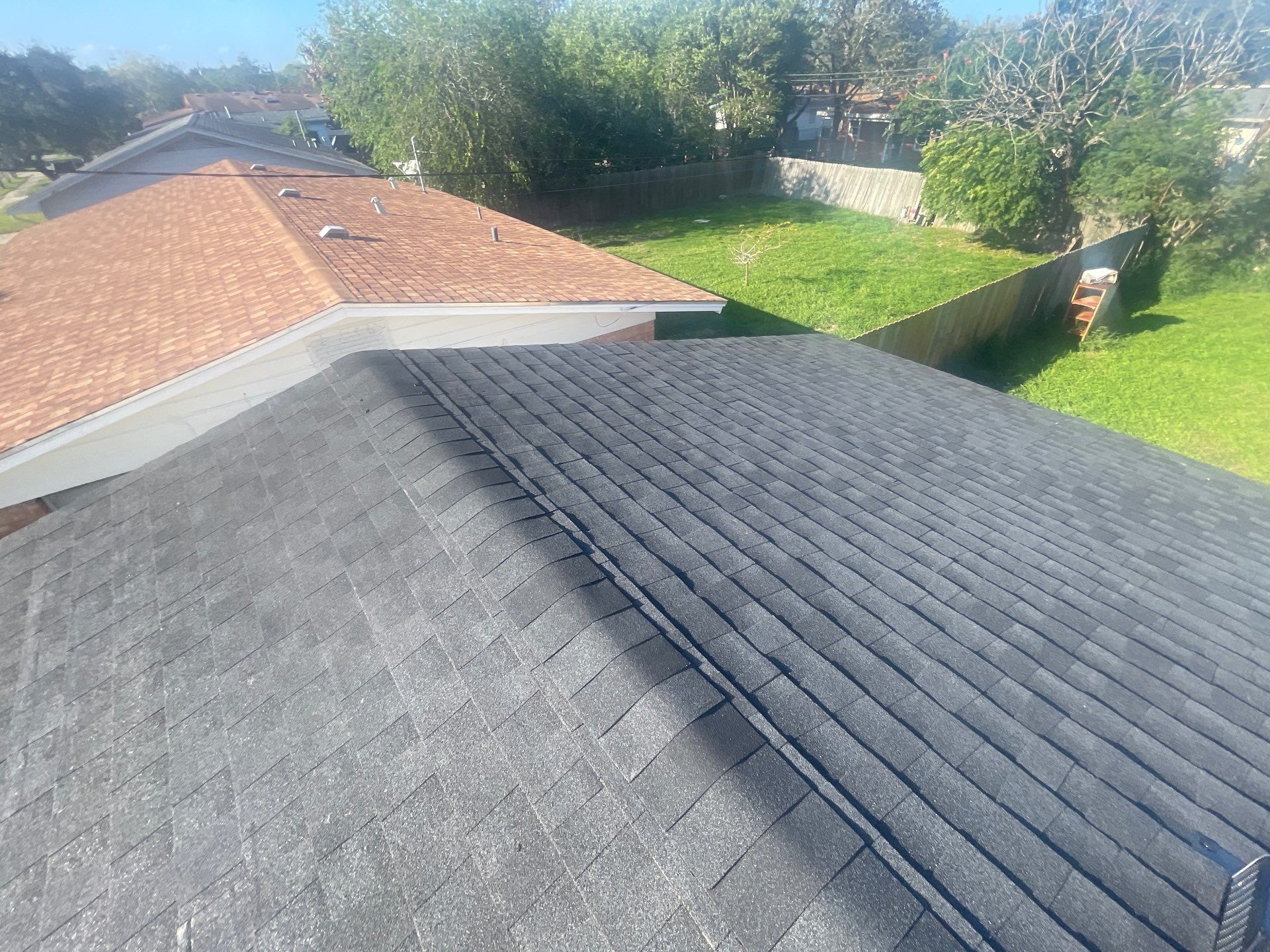 Residential Roofing Installation using GAF HDZ Charcoal by Lighthouse Roofing