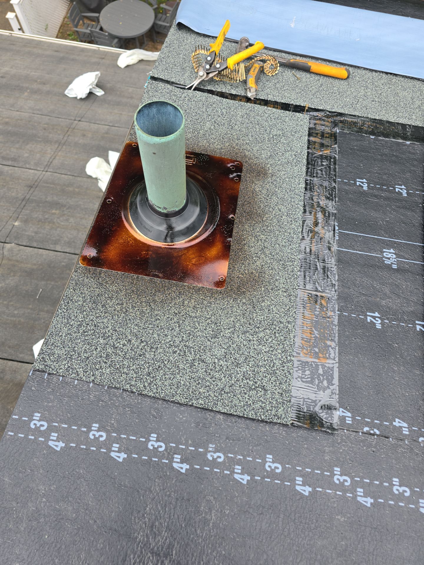 Residential Roofing Replacement Featuring Owens Corning Estate Gray Shingles in Milford by A Plus Exterior