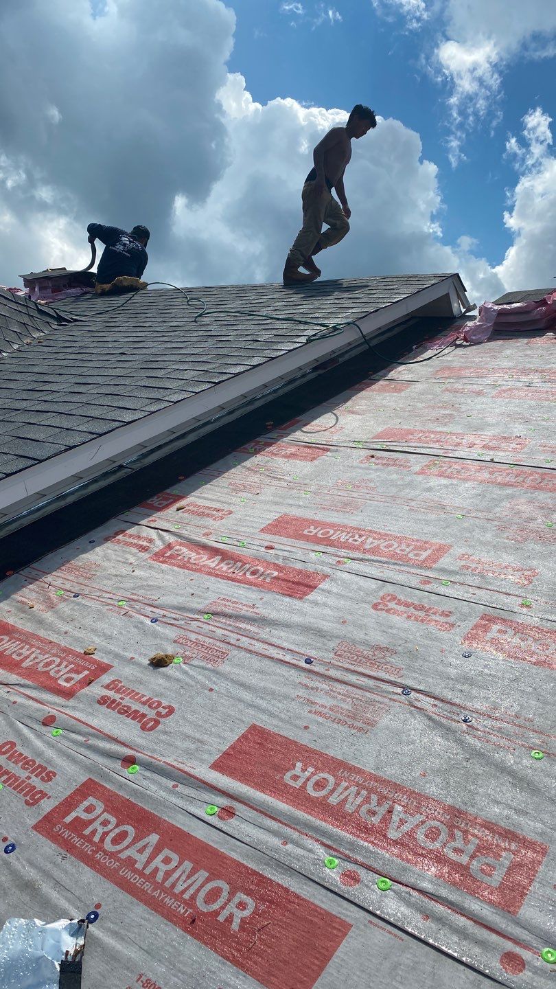 Residential Roofing Repair using Roof Replacement by American Roofing & Construction LLC