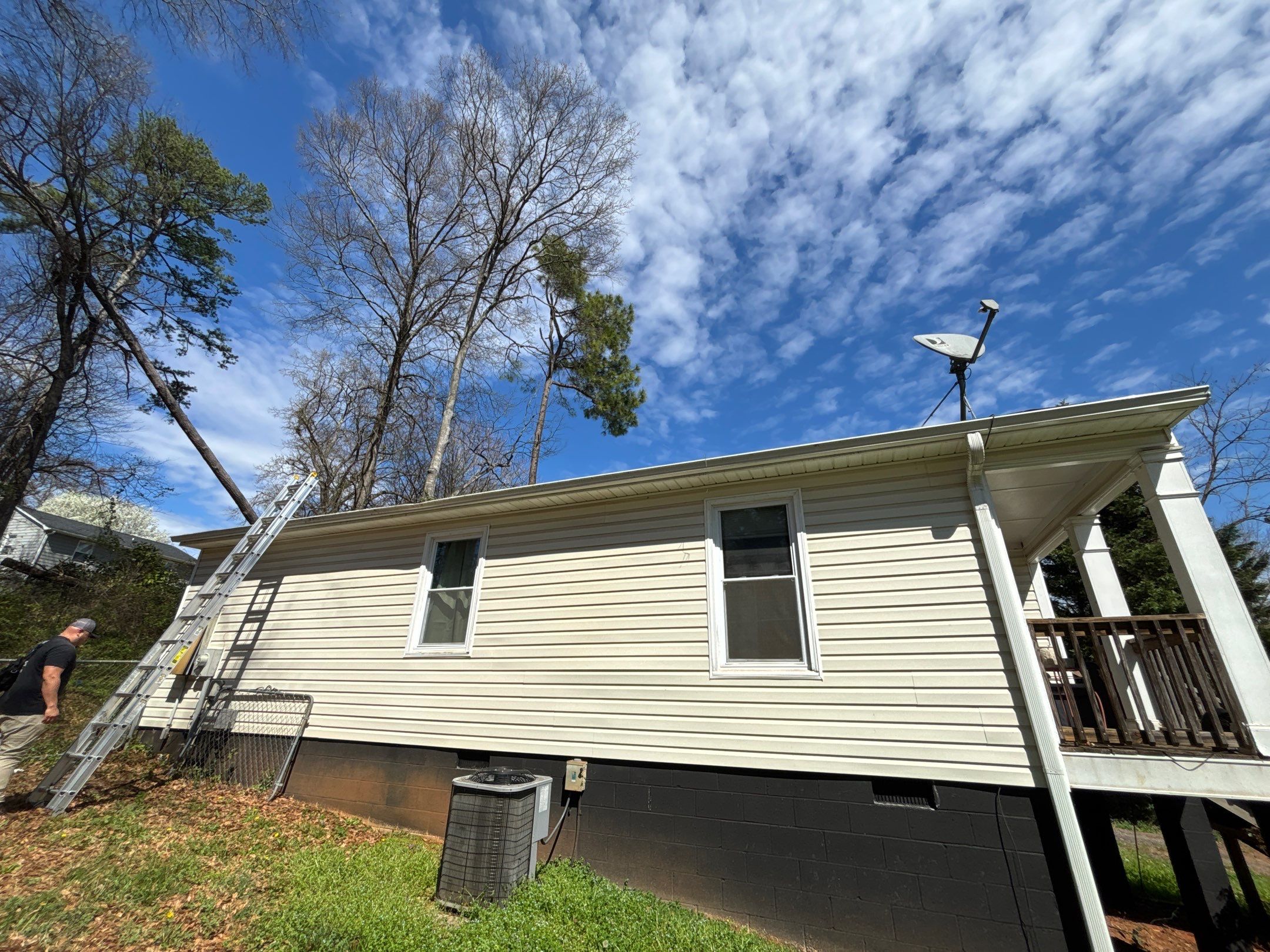 29-Gauge Apex Metal Roof Installation in Greenville, SC | High Definition Matte Black by Roofers LLC