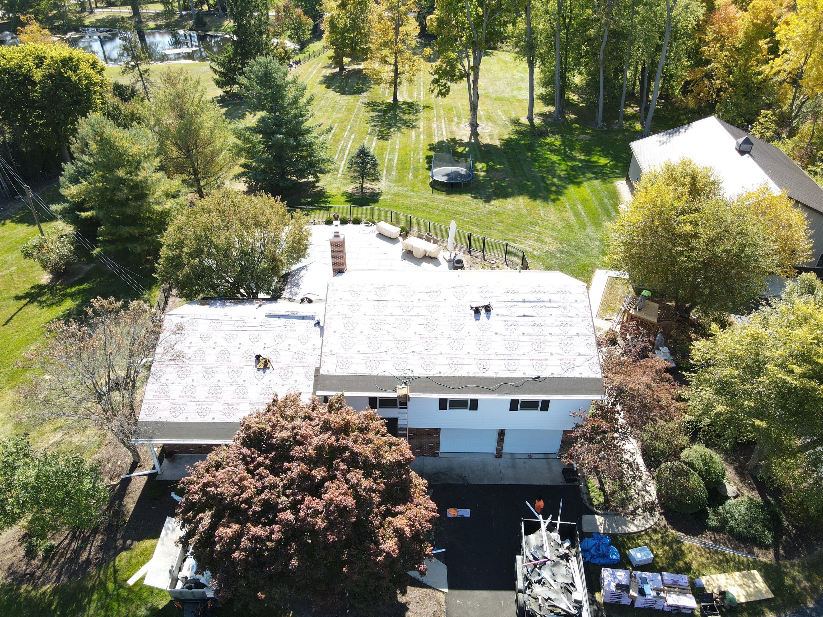 Residential Roofing Installation using Duration Series Shingles - Brownwood by RoofX 