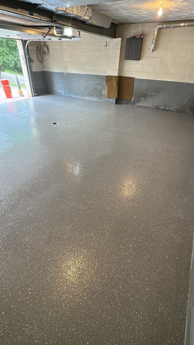 Garage + Porch + Steps Project in Pittsburgh by Floors in a Day, Inc