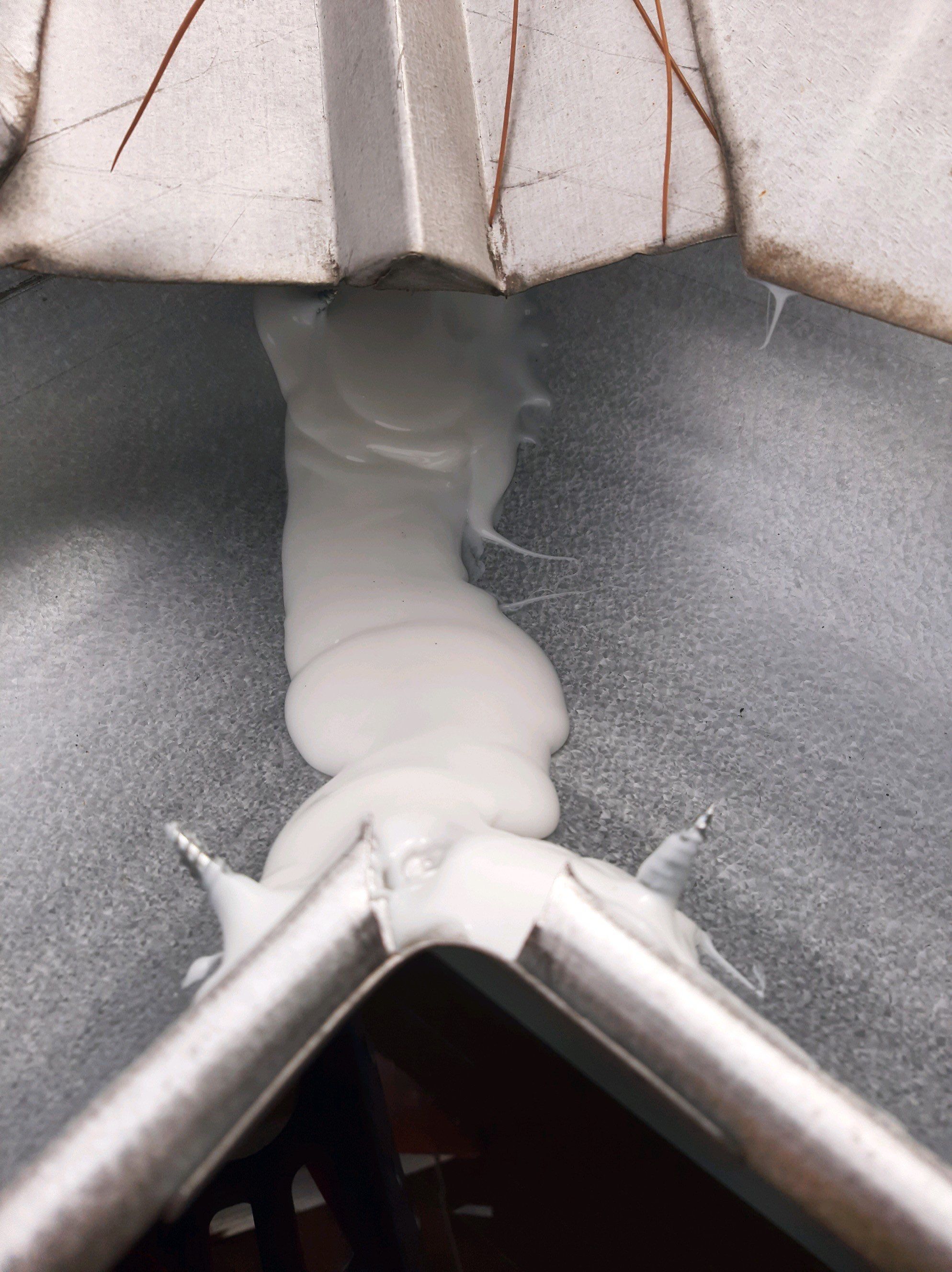 Gutter Installation using Galvalume Half Round Seamless Gutters by Gutter Professors