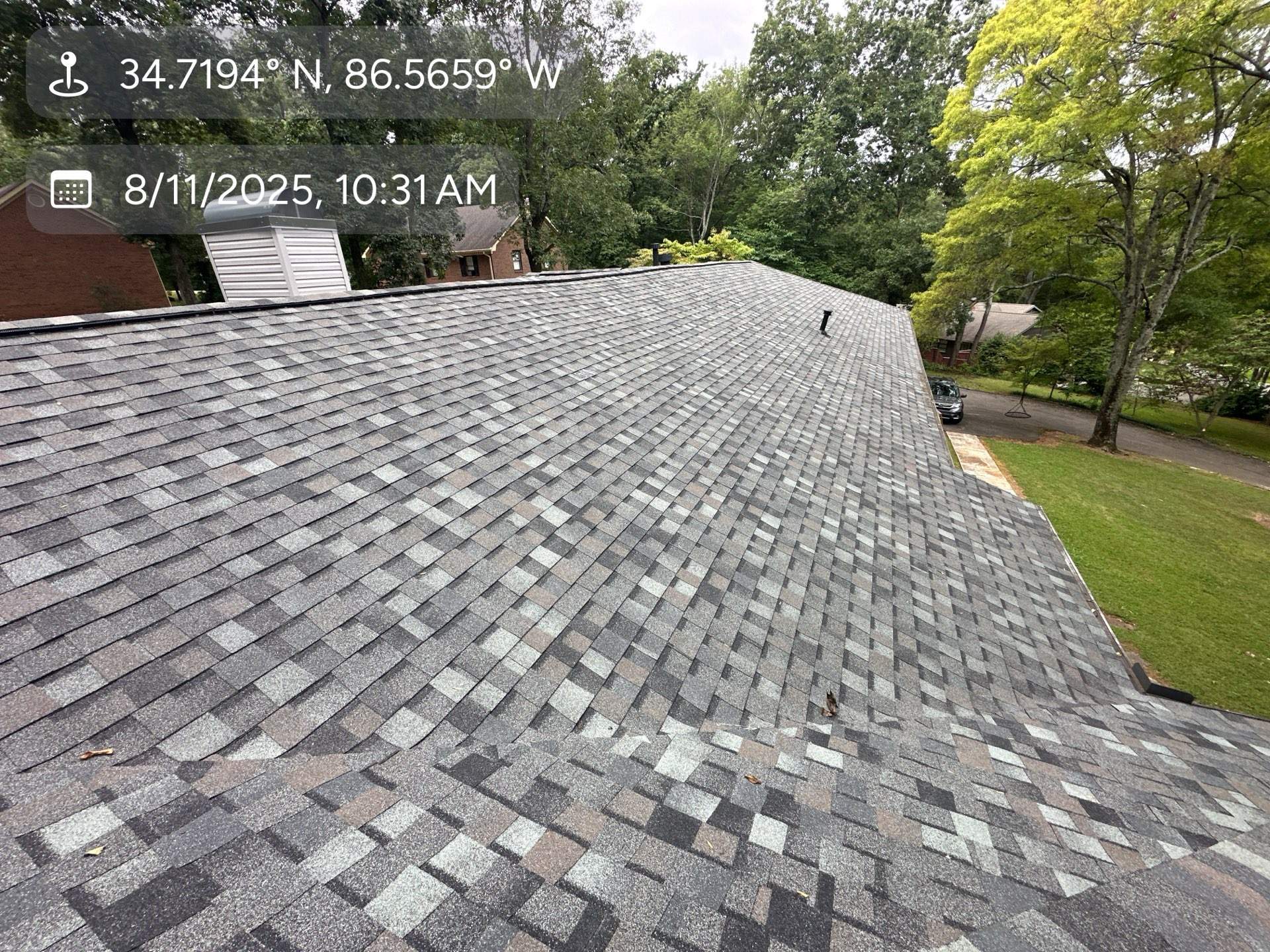 Project in Huntsville by BayCo Roofing