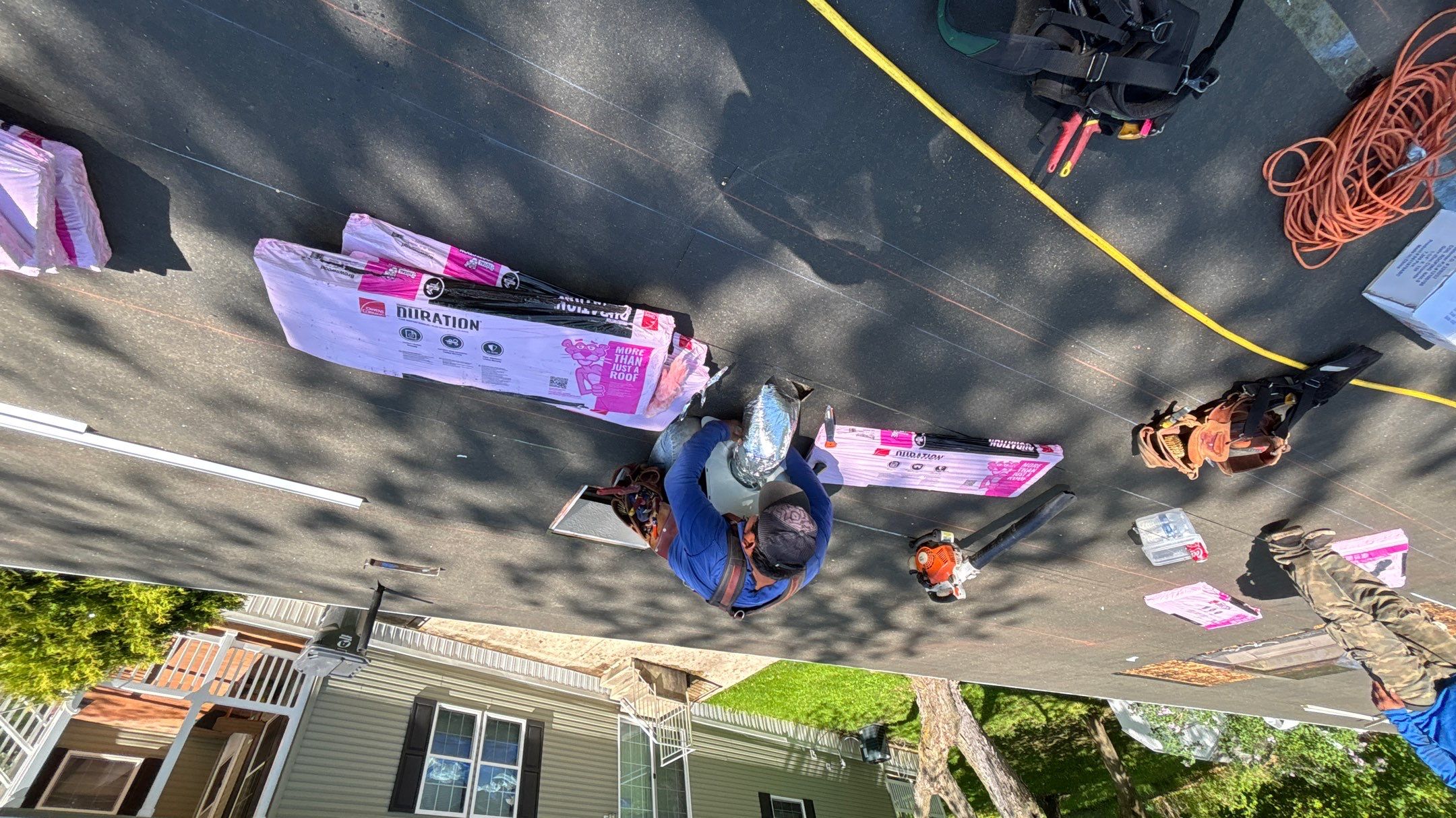 Roof Replacement using Owens Corning Brownwood by 180 Contractors