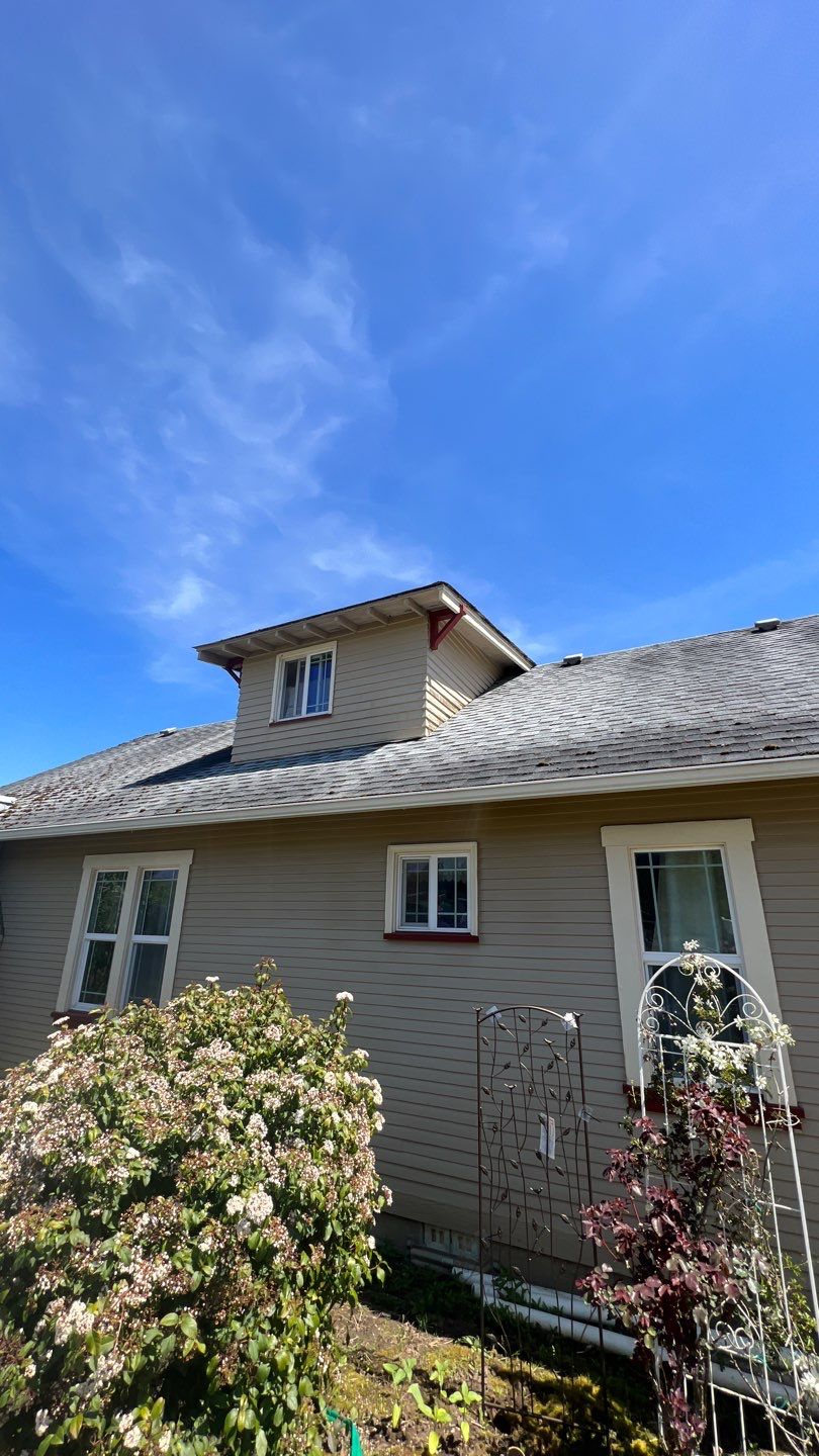 Residential Roofing Installation using IKO Dynasty (Color: Frostone Grey) by Orezona Building & Roofing Company, Inc.