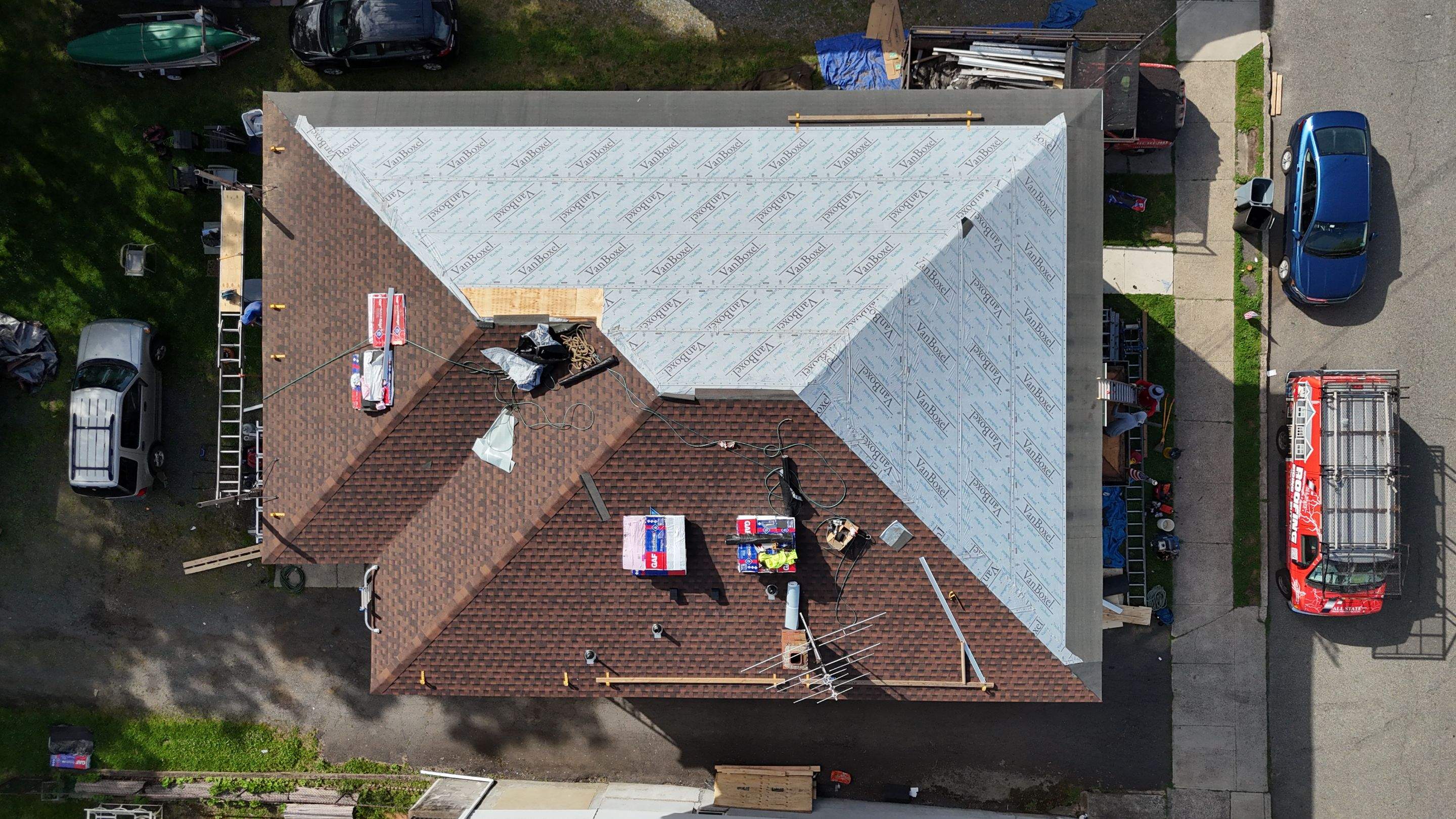 Roof and Gutter Project in Totowa, NJ by All State Home Improvement Inc.