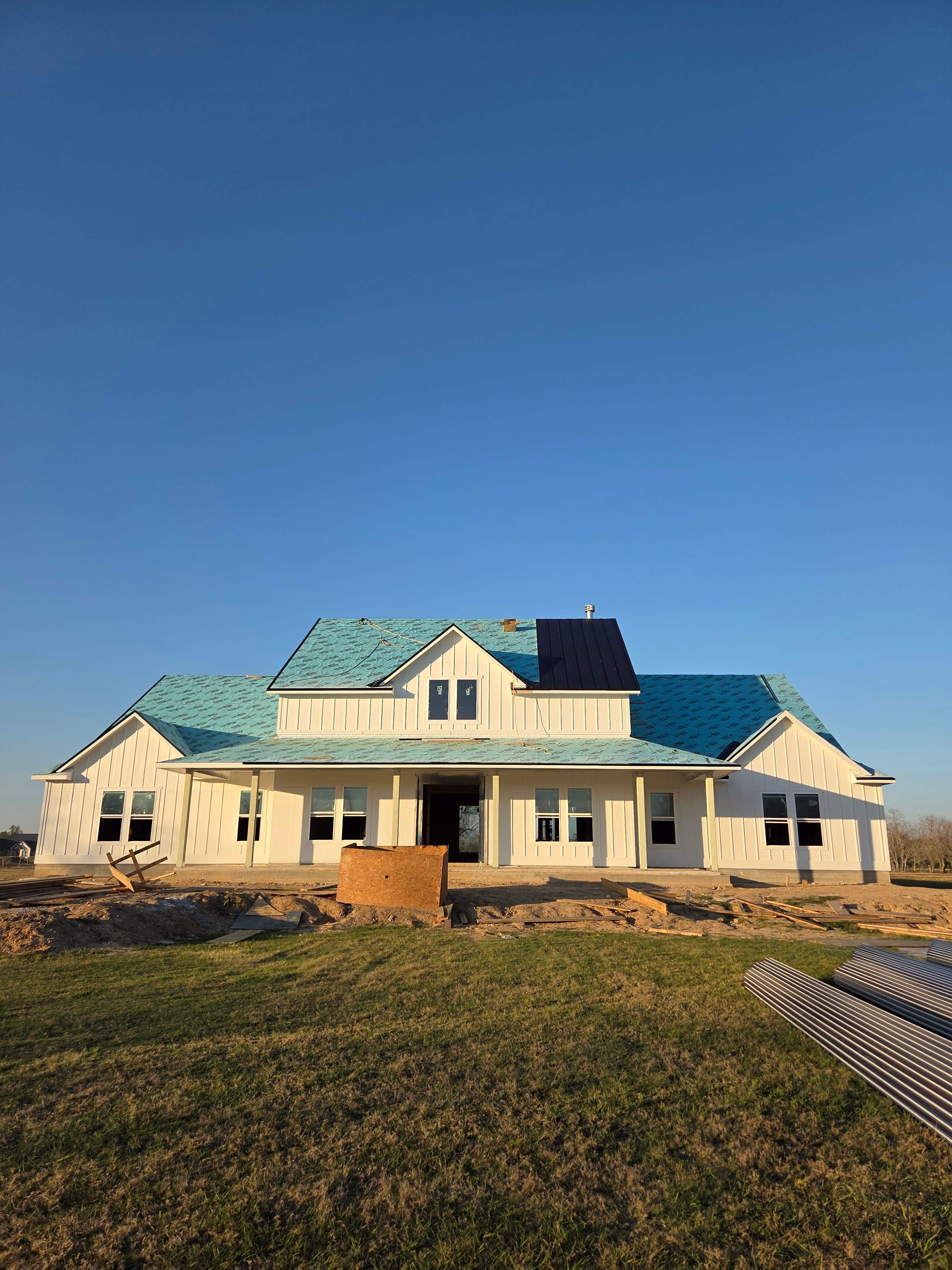 Project in Sante Fe, TX by True Line Roofing and Exteriors