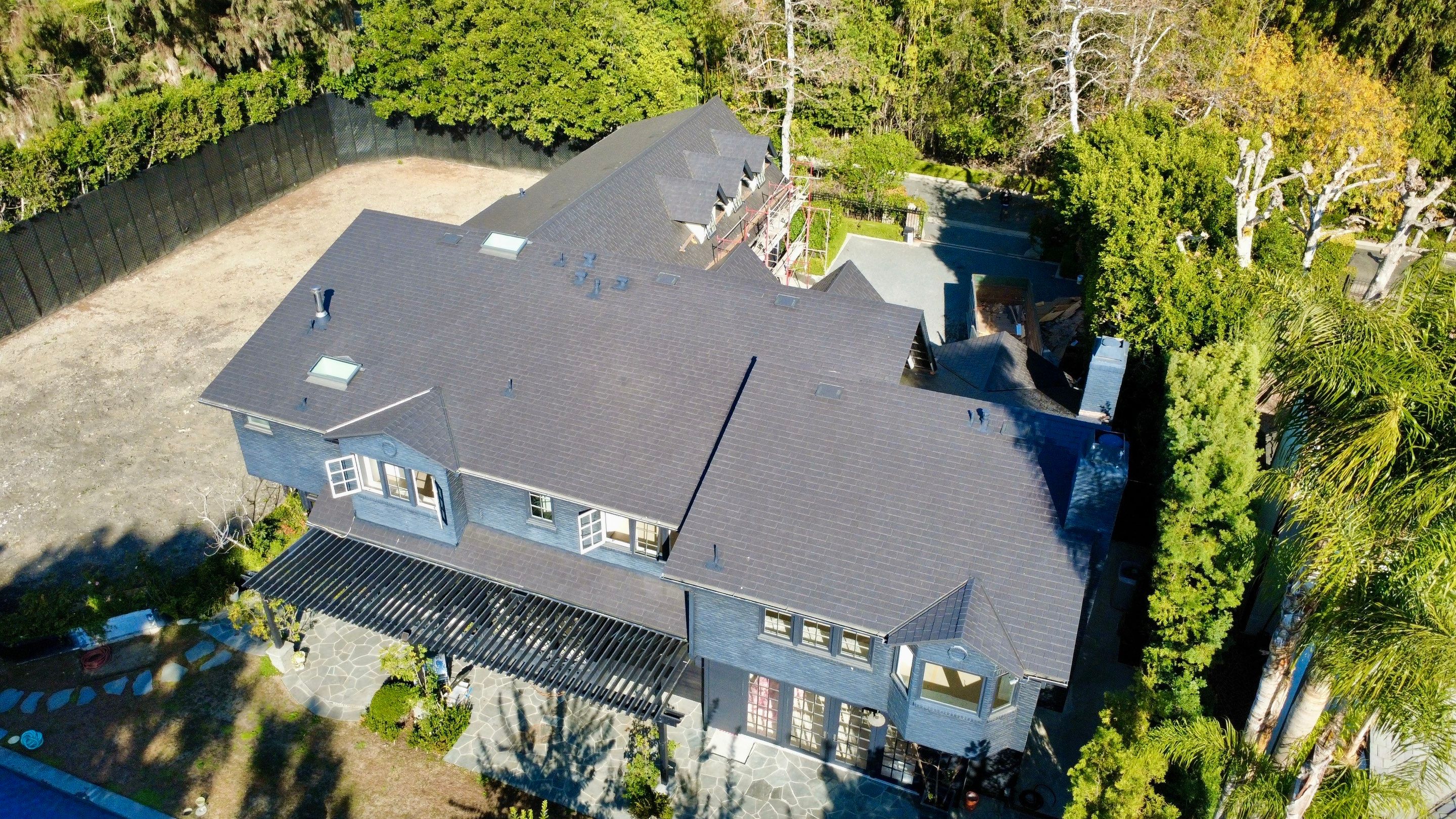 Synthetic Slate Tile Project in Brentwood by Hull Brothers Roofing