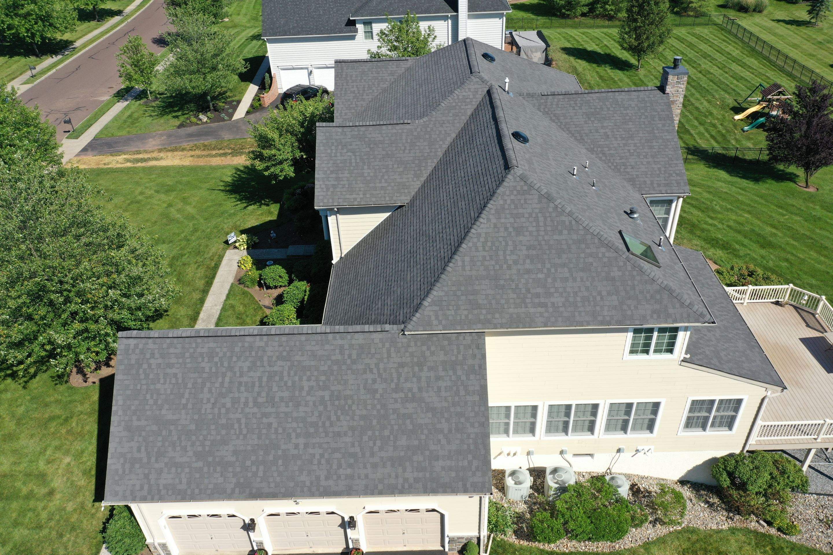 Roofing Installation using CertainTeed Landmark - Pewterwood by Storm Guard of Ches-Mont PA