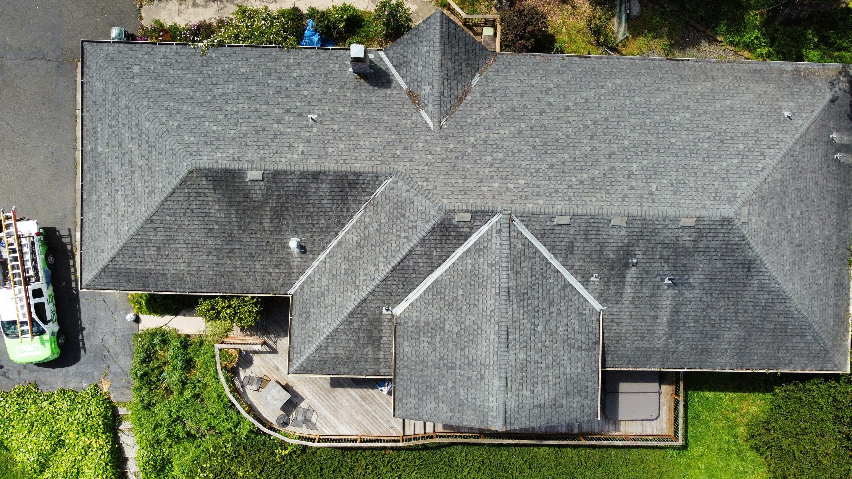 Residential Roofing Installation using GAF Timberline HDZ RS by Sustainable Living Builders, Inc.