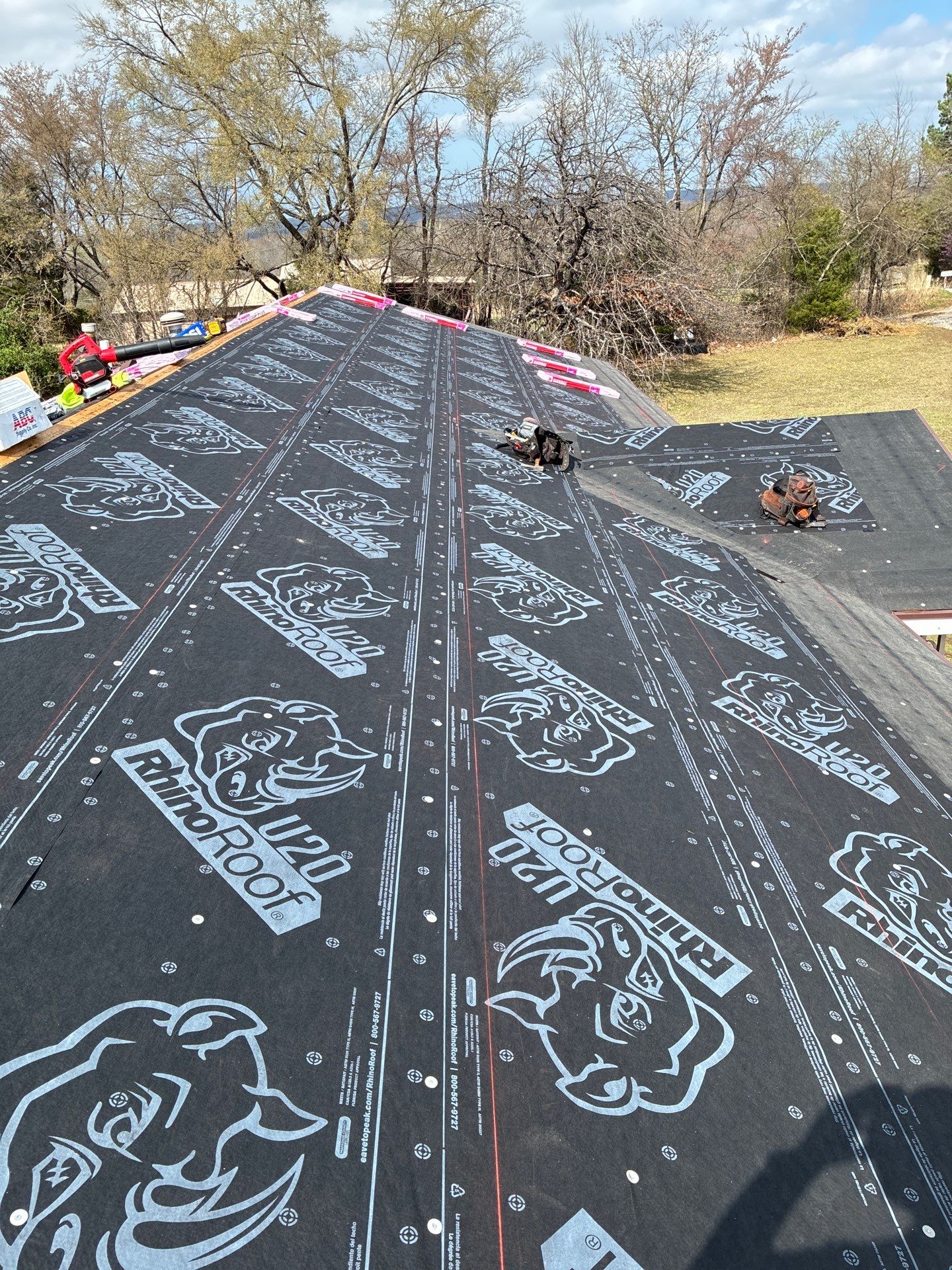 Roof replacement by In & Out Construction & Remodeling, LLC